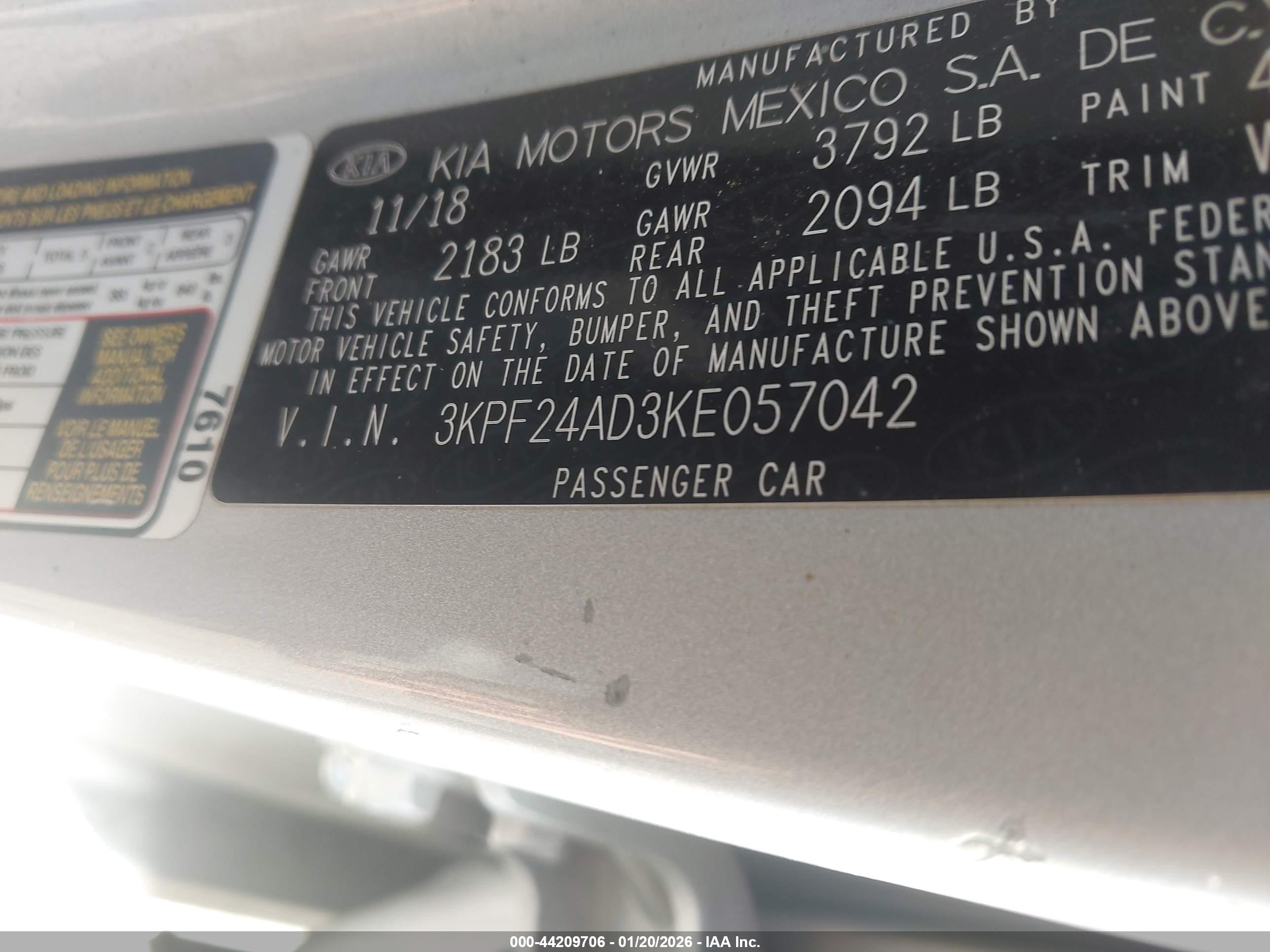 KIA FORTE image 9