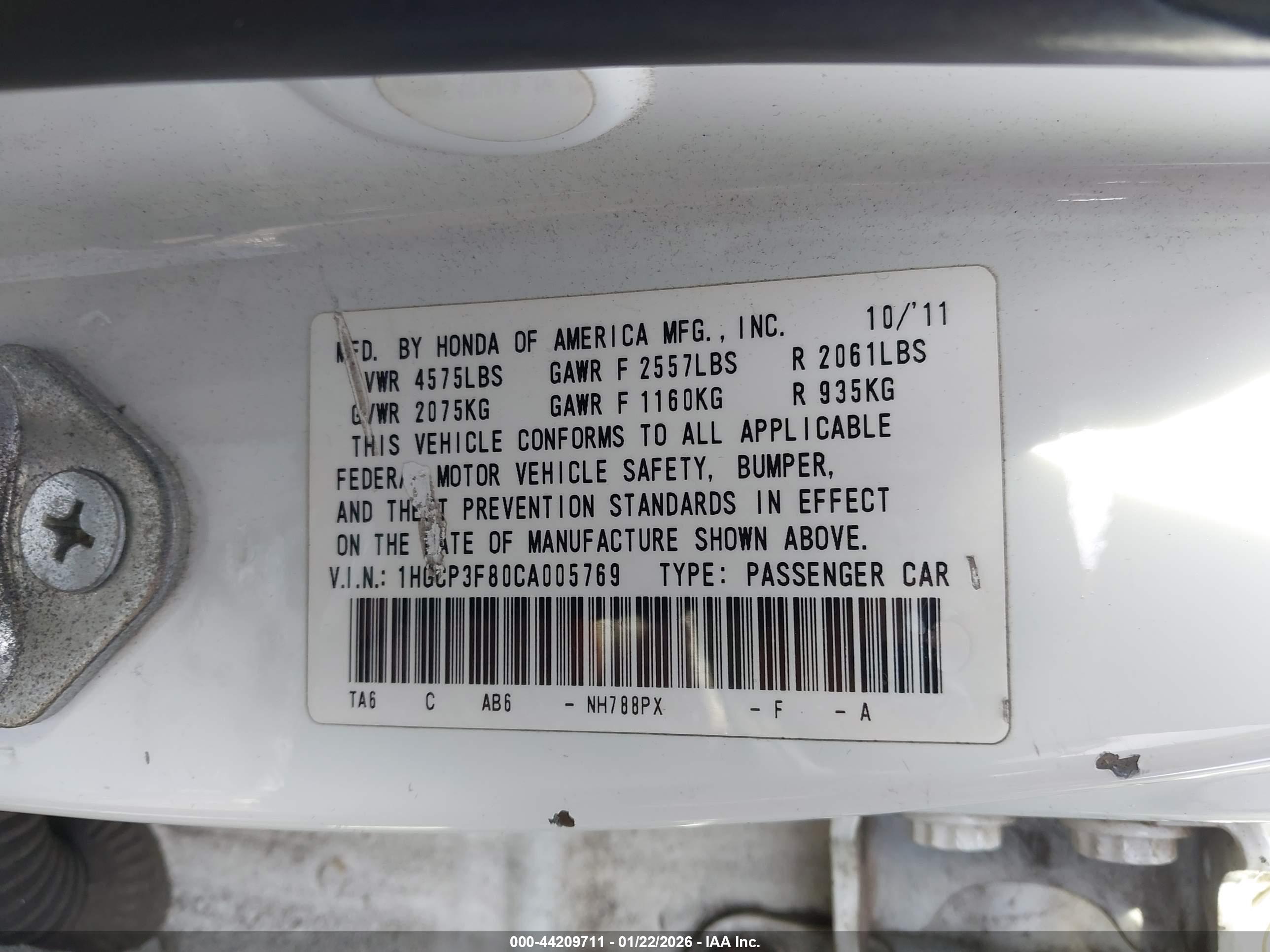 HONDA ACCORD image 9