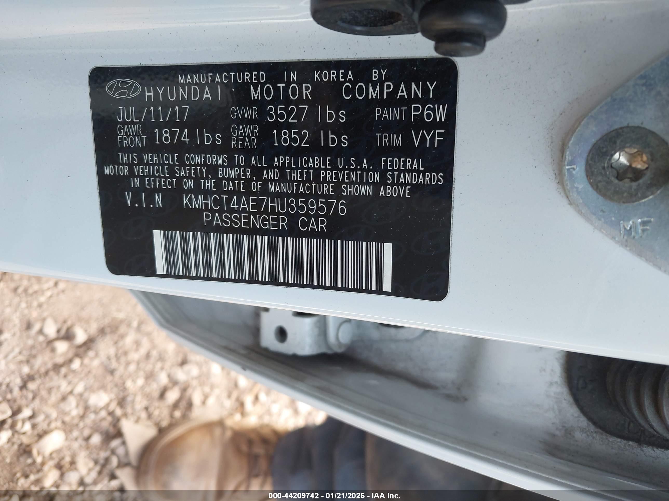 HYUNDAI ACCENT image 9