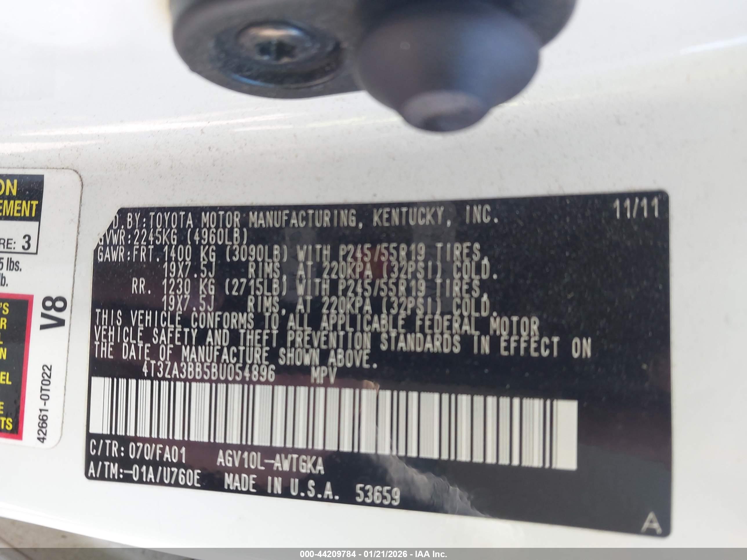 TOYOTA VENZA image 9