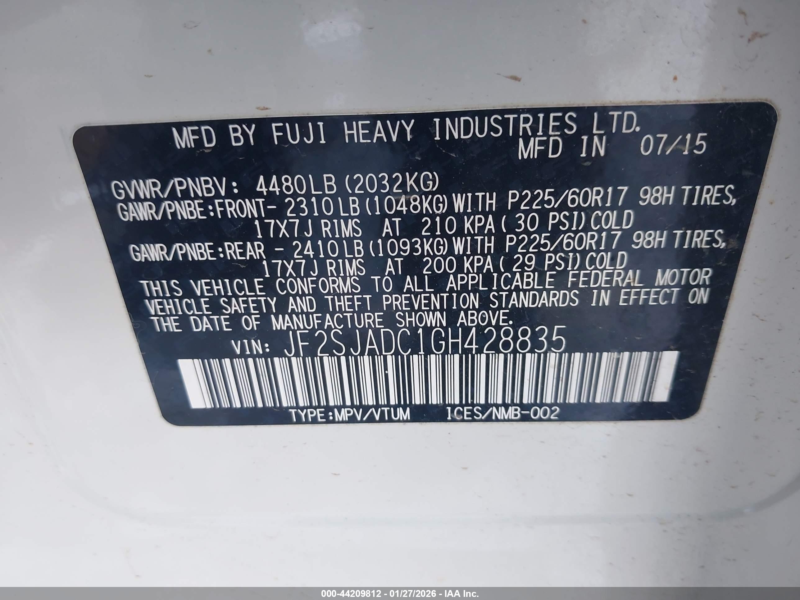 SUBARU FORESTER image 9