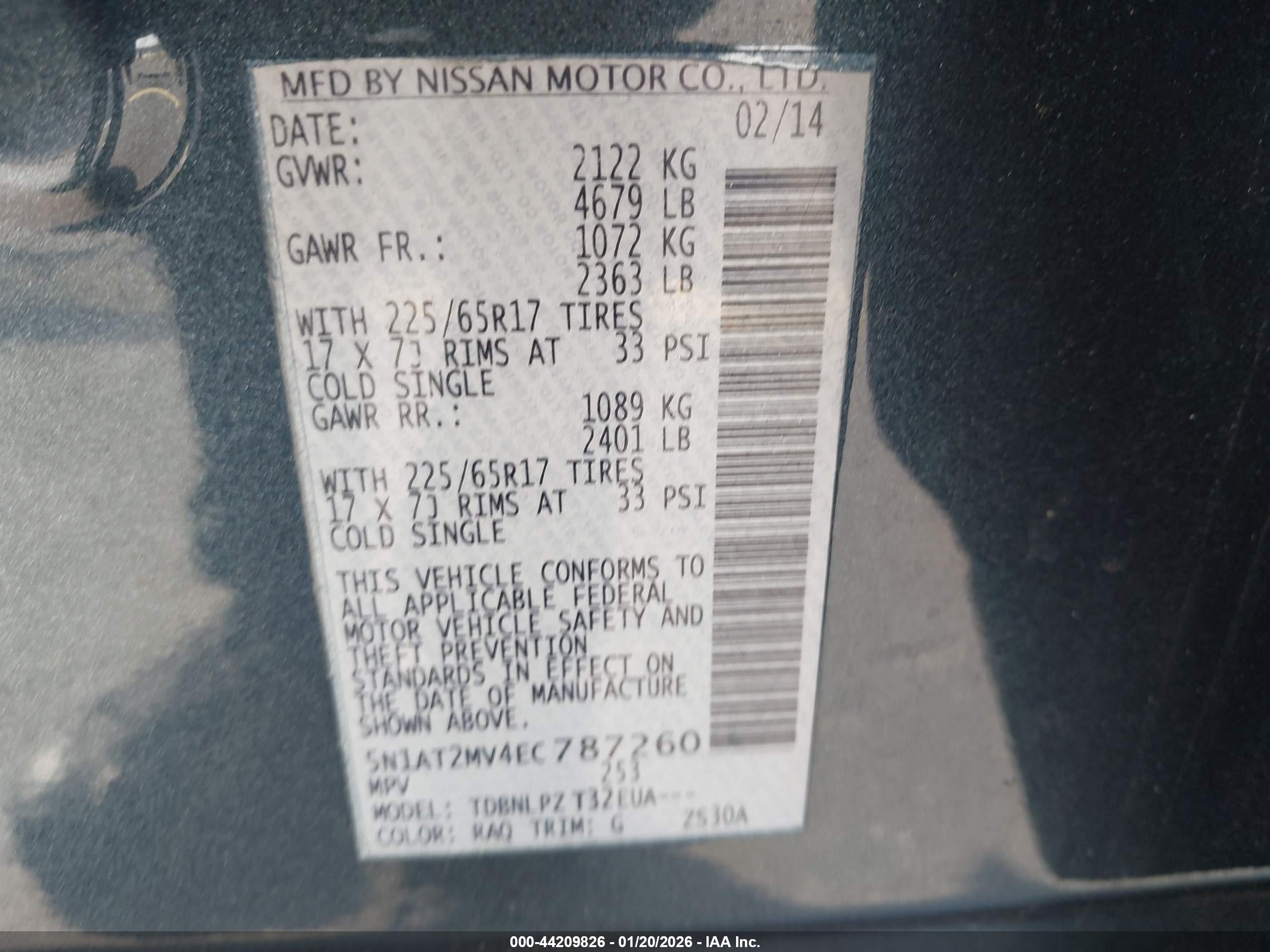 NISSAN ROGUE image 9