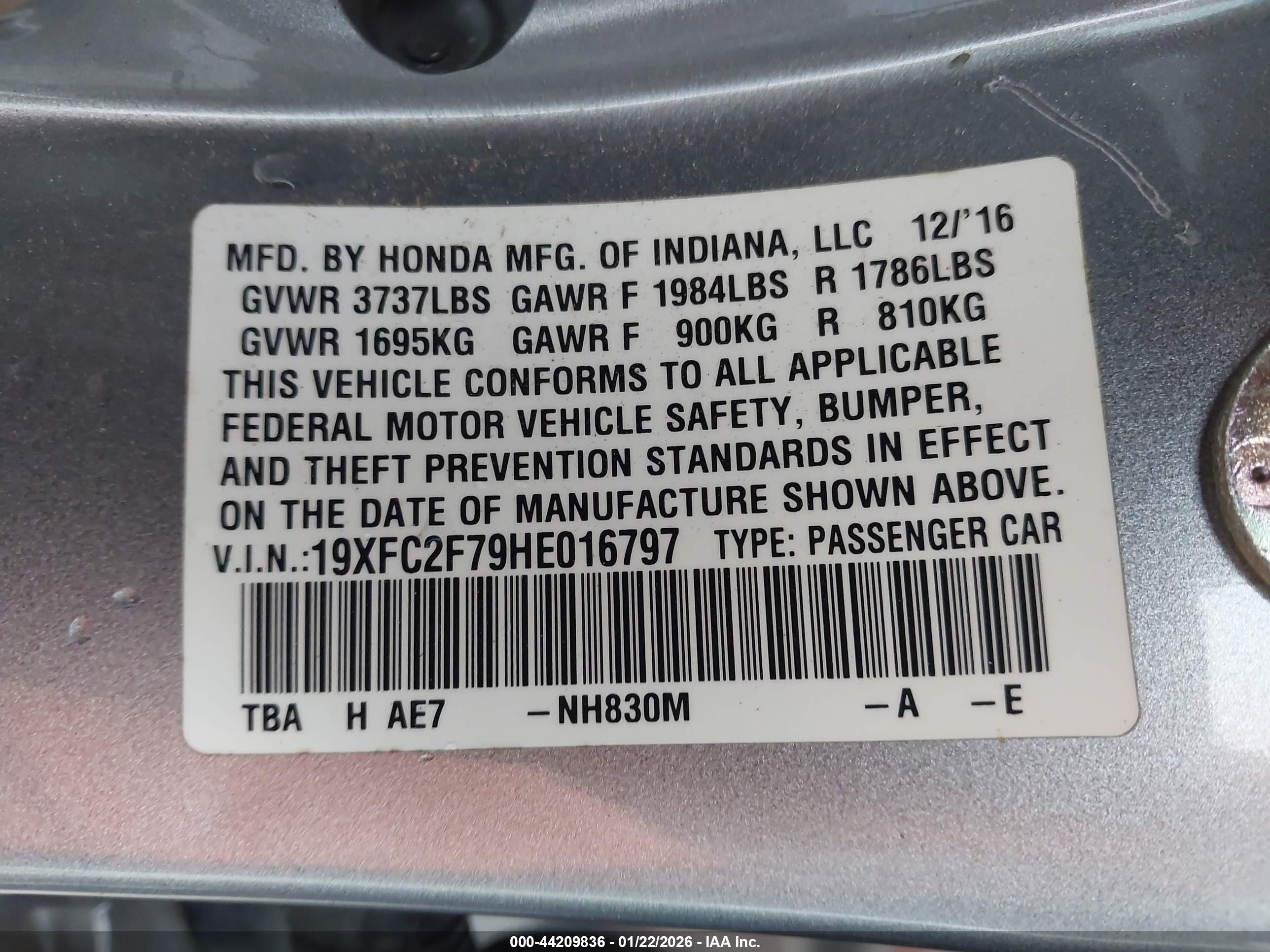HONDA CIVIC image 9
