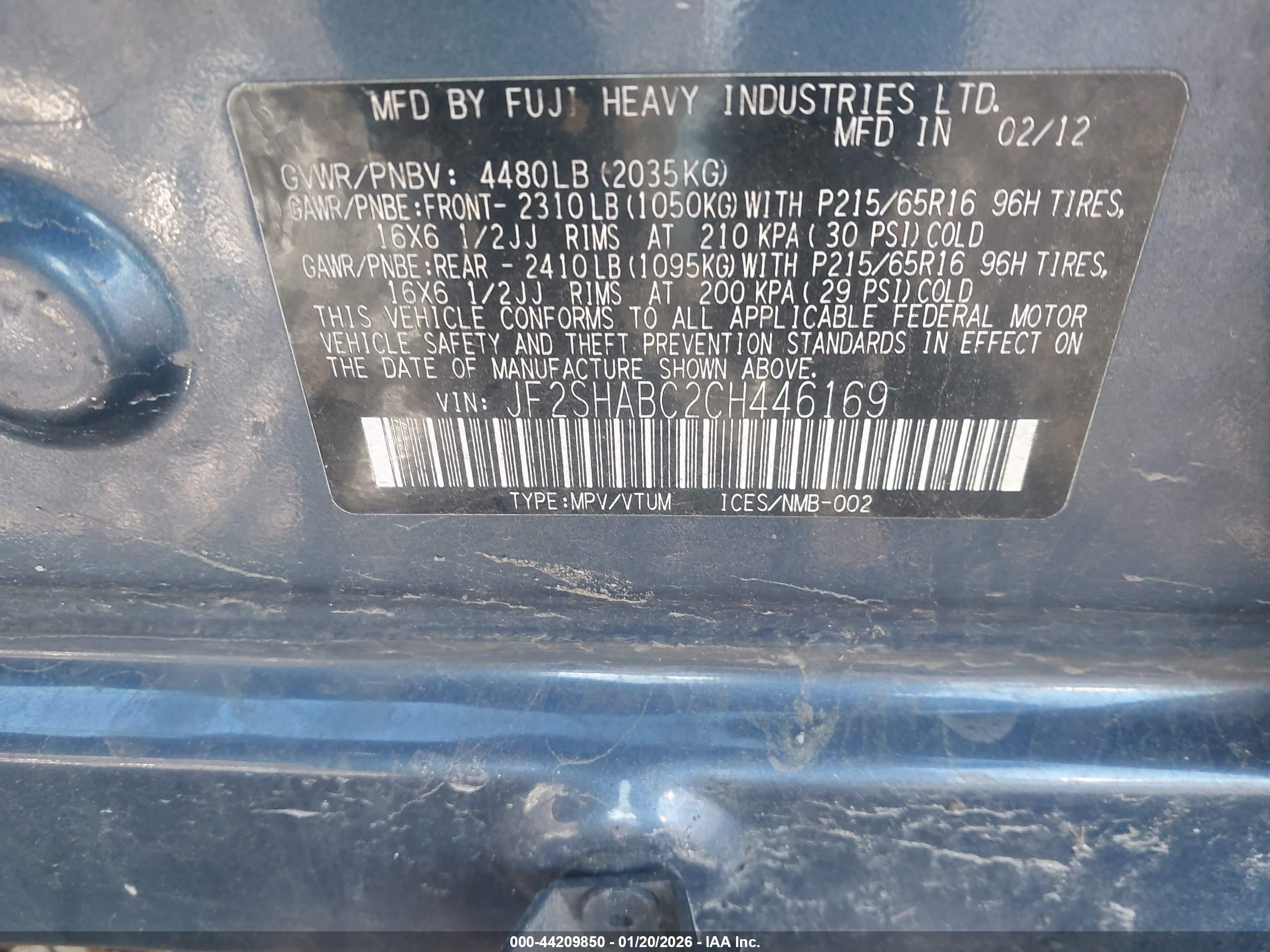SUBARU FORESTER image 9