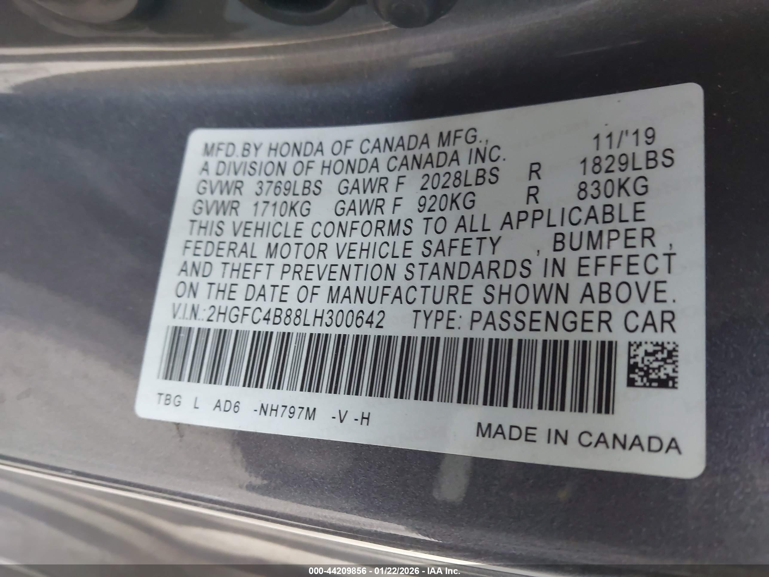 HONDA CIVIC image 9