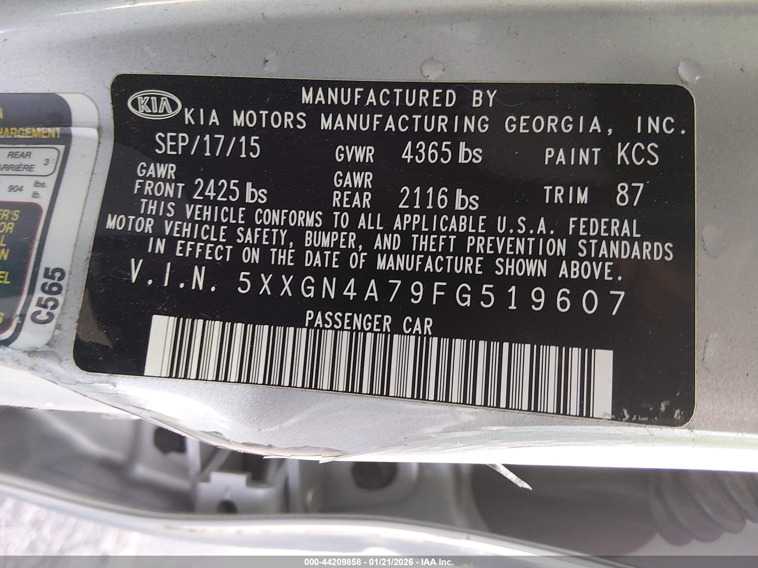 KIA OPTIMA image 9