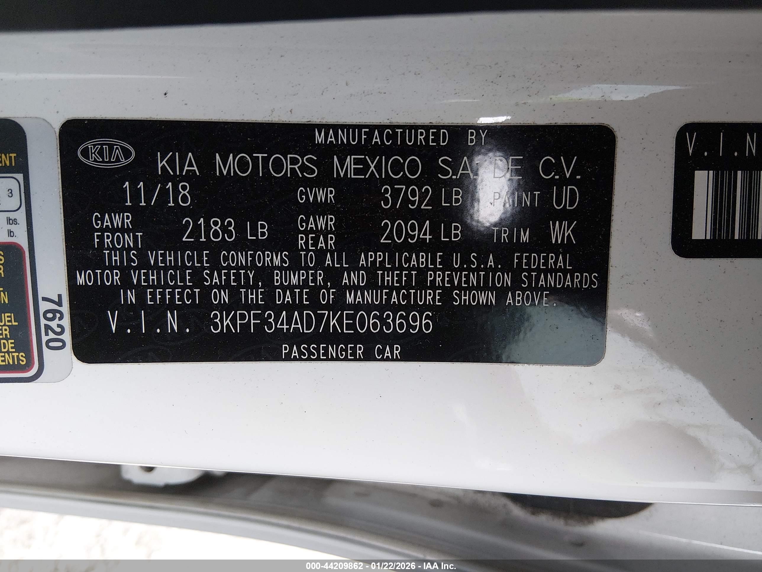 KIA FORTE image 9
