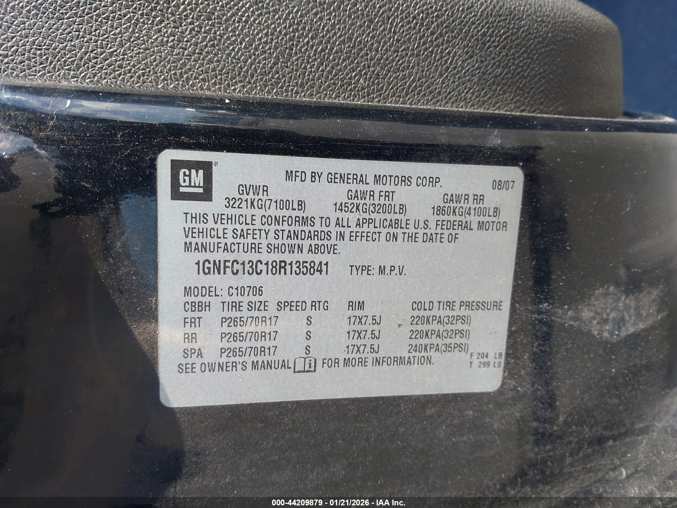 CHEVROLET TAHOE image 9
