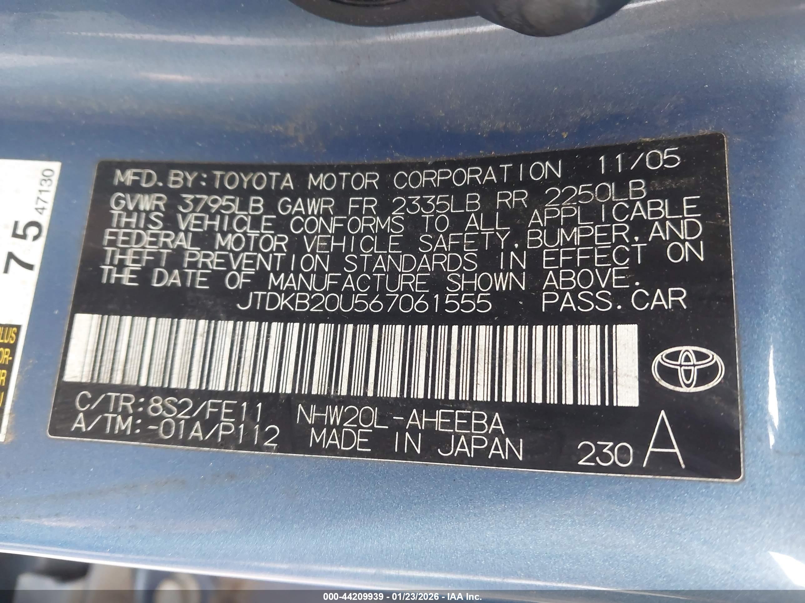 TOYOTA PRIUS image 9