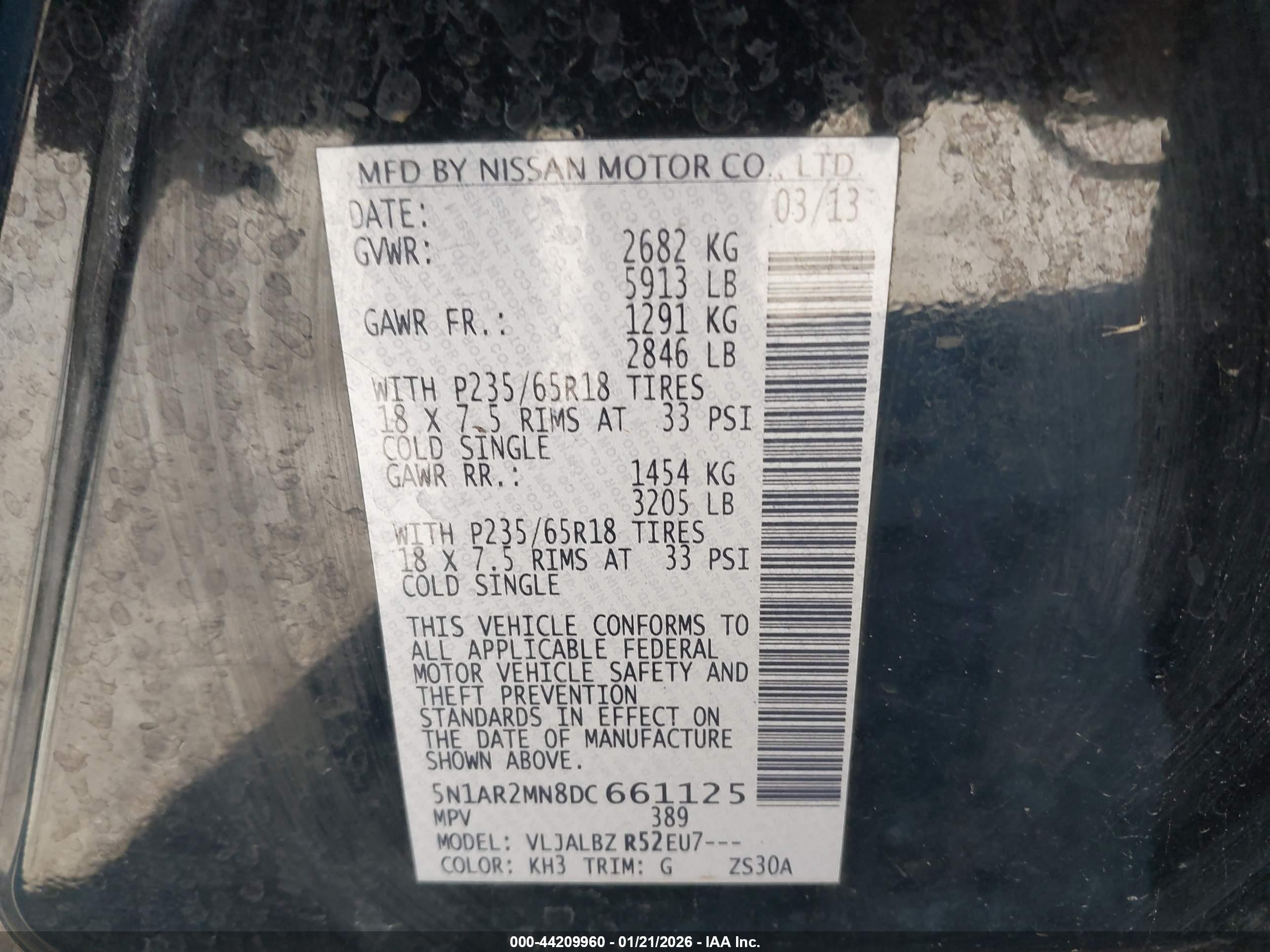 NISSAN PATHFINDER image 9