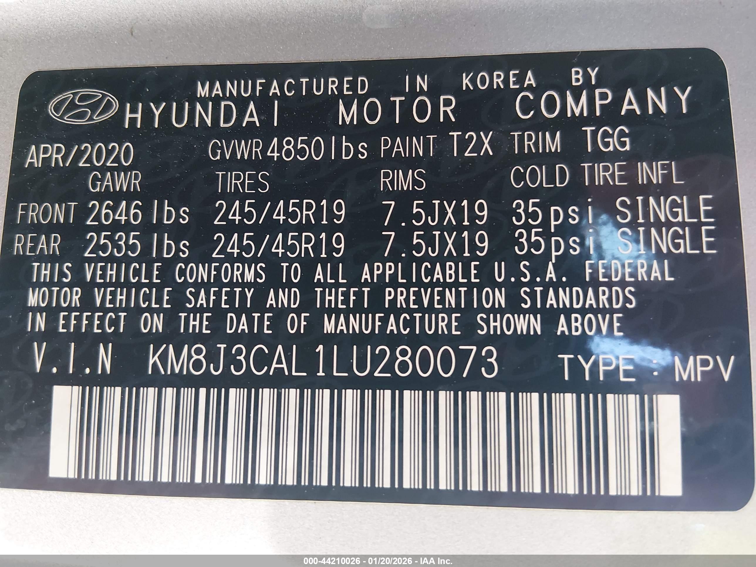 HYUNDAI TUCSON image 9