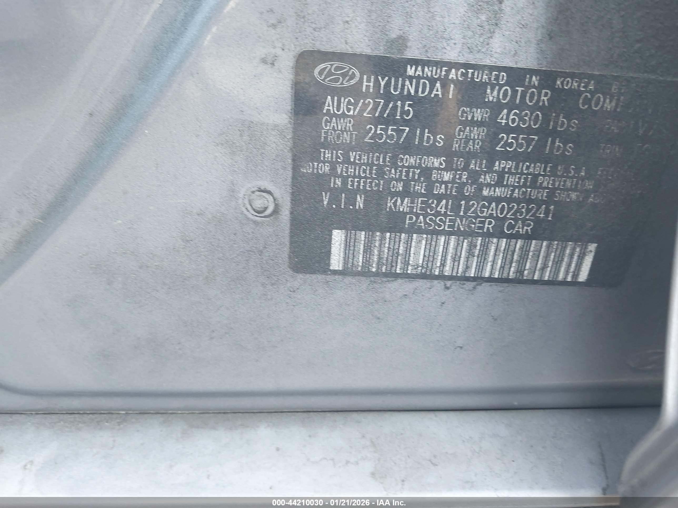 HYUNDAI SONATA image 9