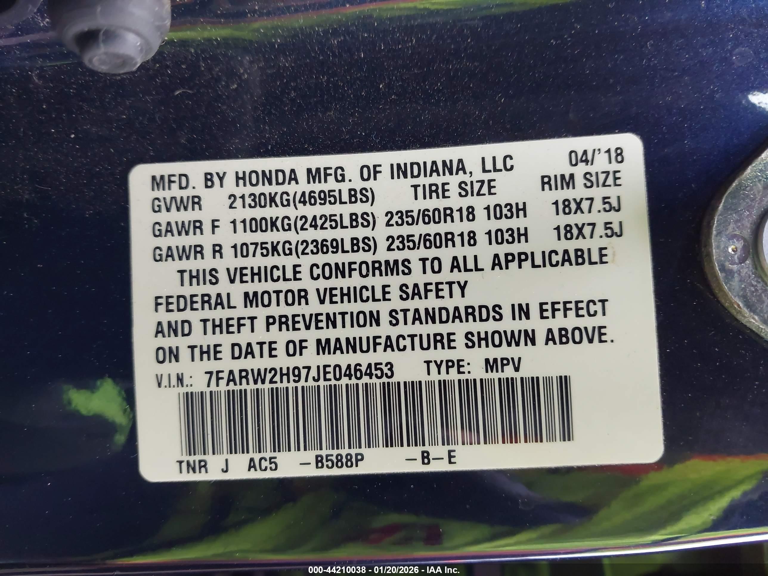 HONDA CR-V image 9