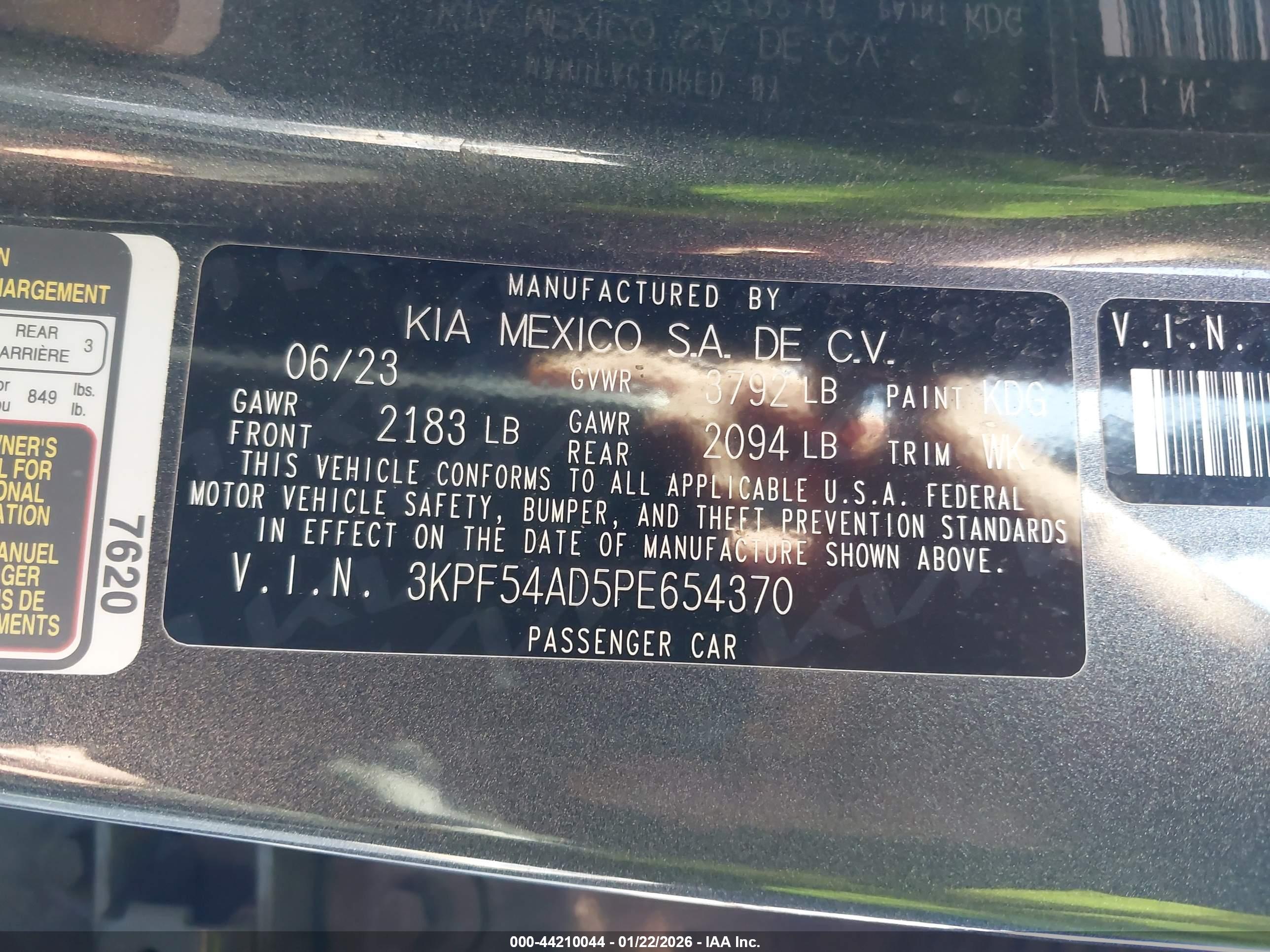 KIA FORTE image 9