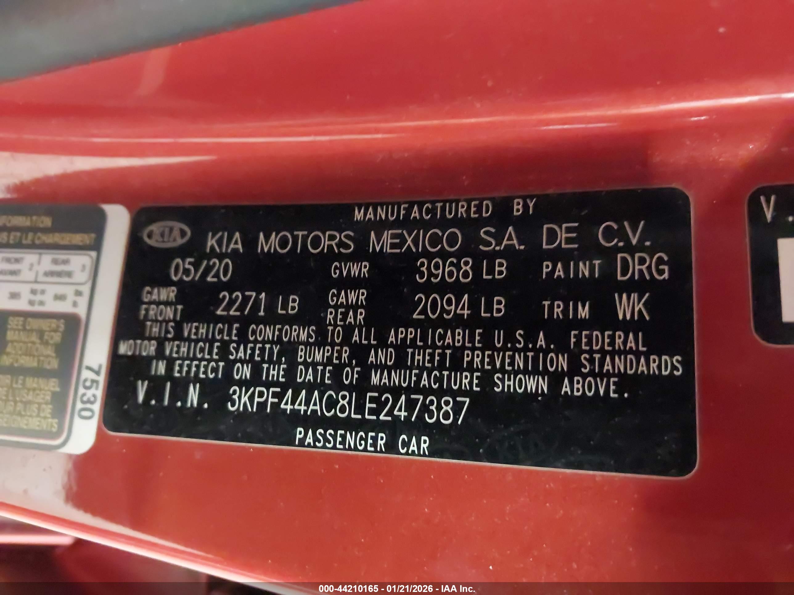 KIA FORTE image 9