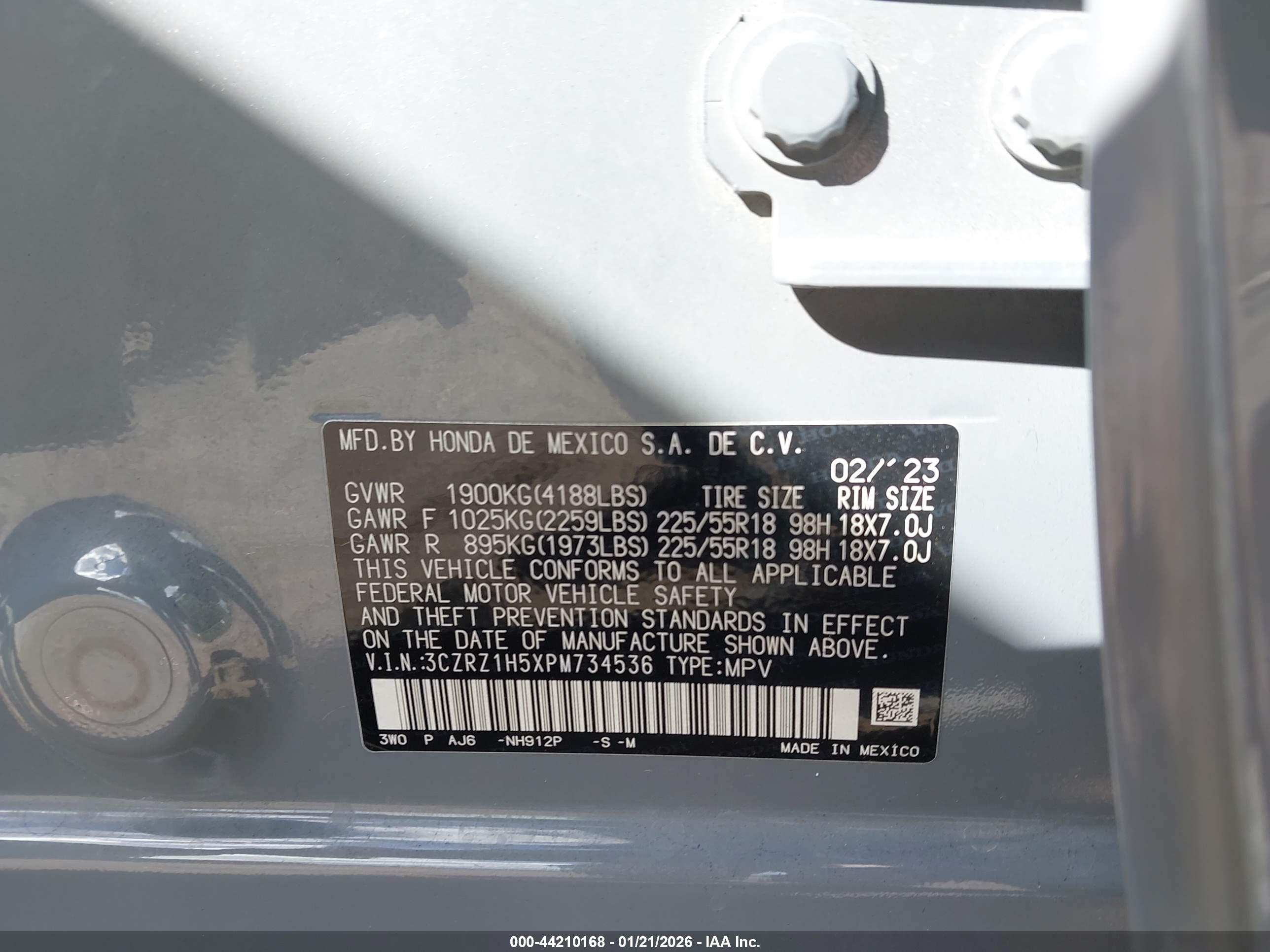 HONDA HR-V image 9