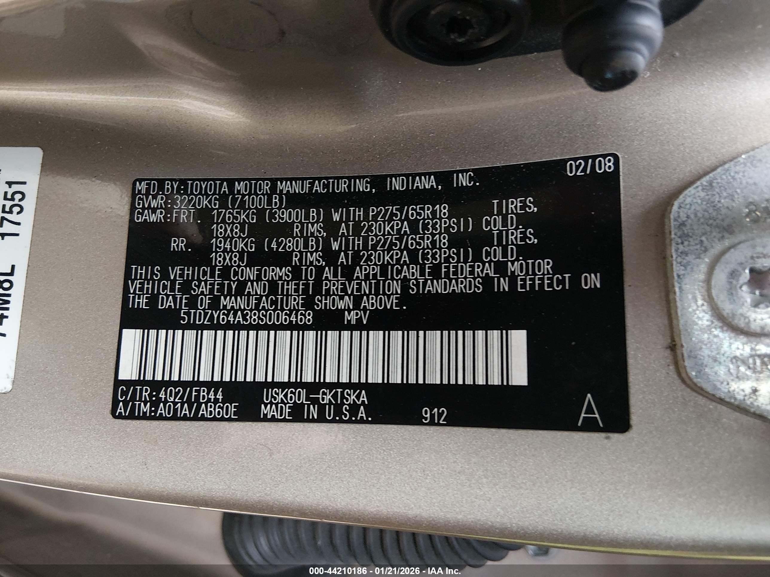 TOYOTA SEQUOIA image 9