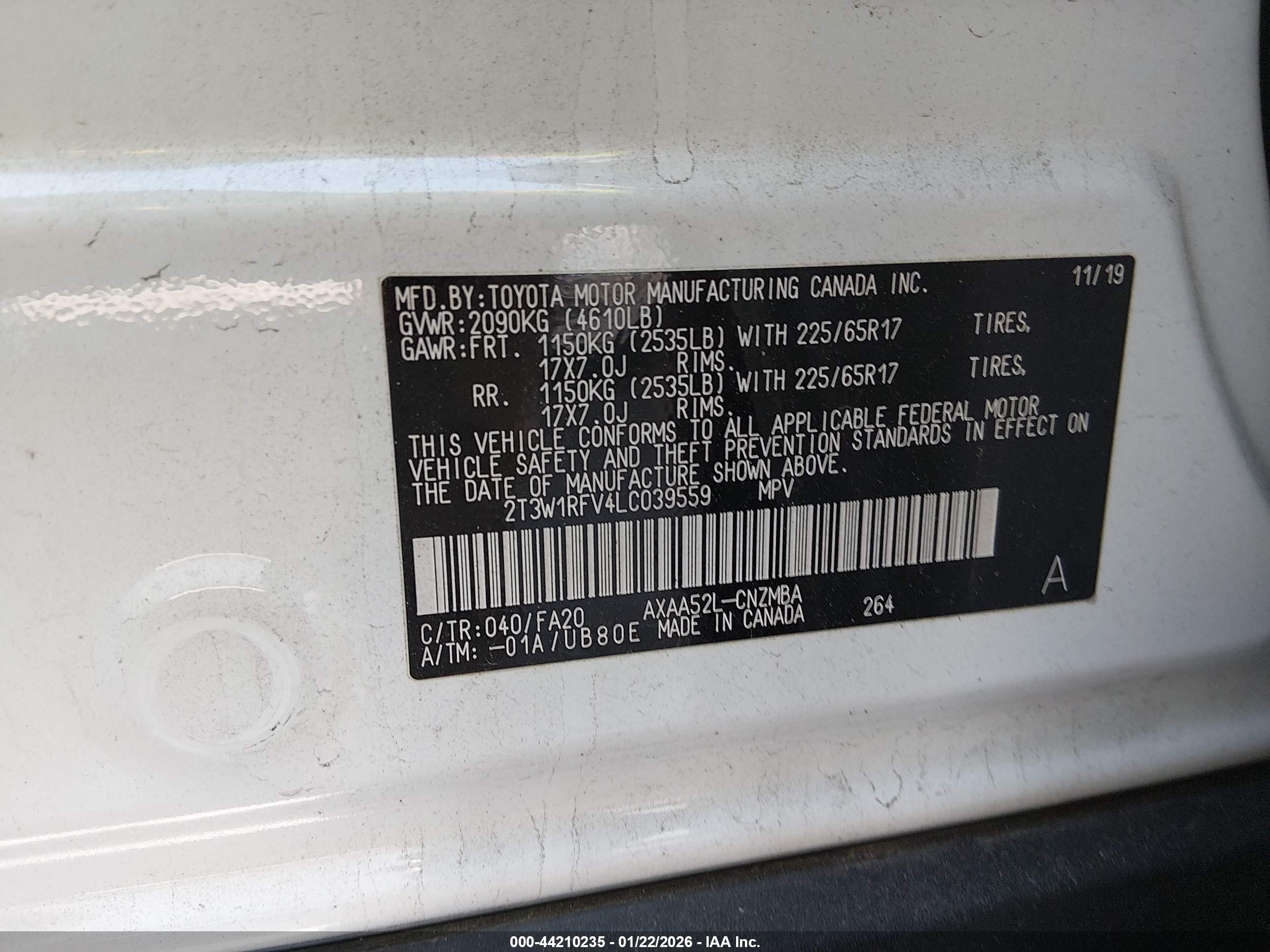 TOYOTA RAV4 image 9