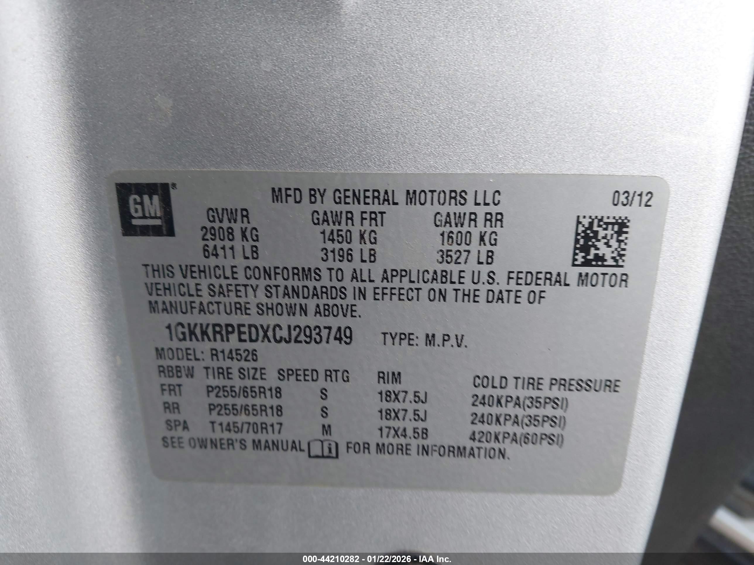 GMC ACADIA image 9