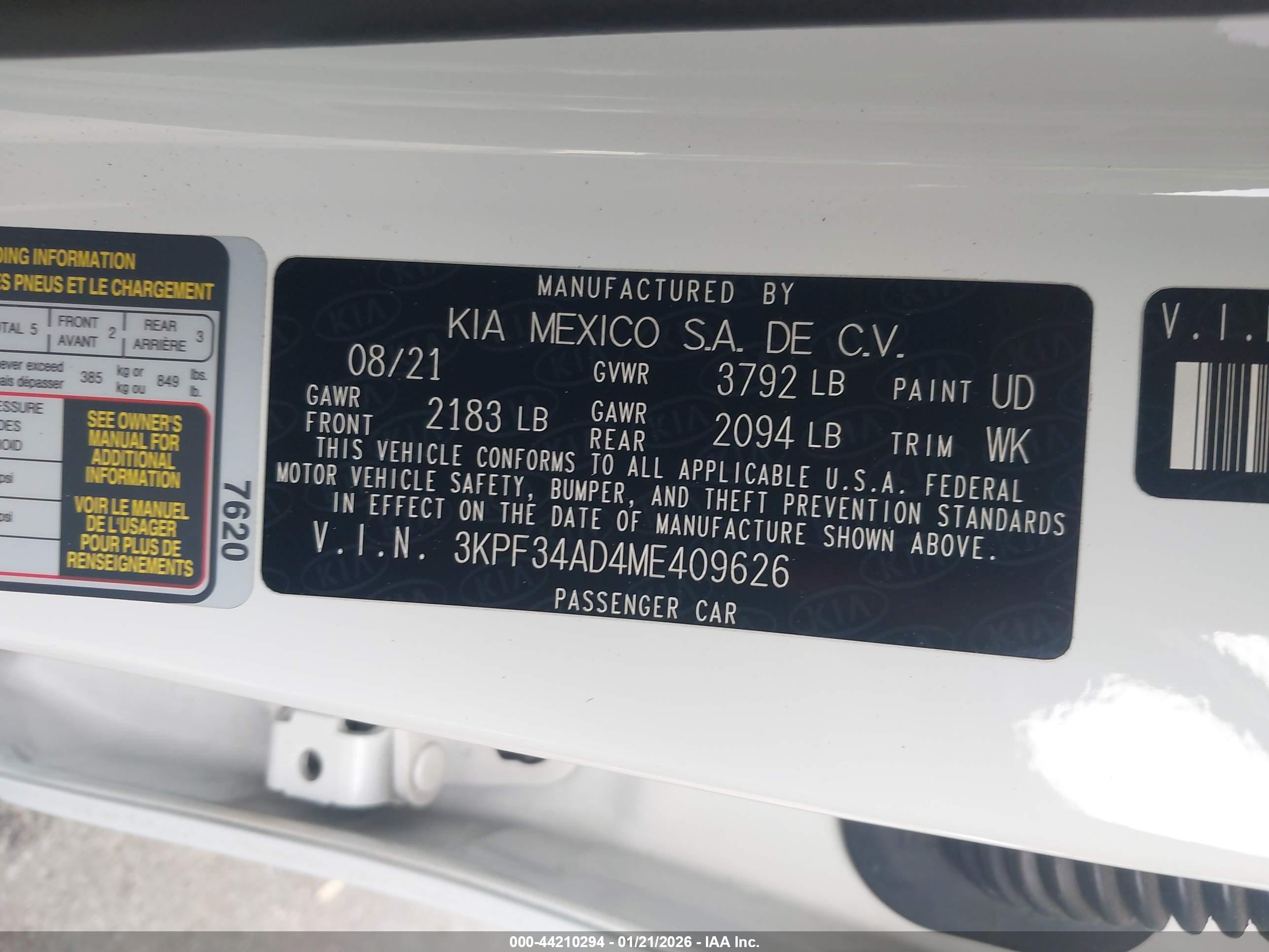 KIA FORTE image 9