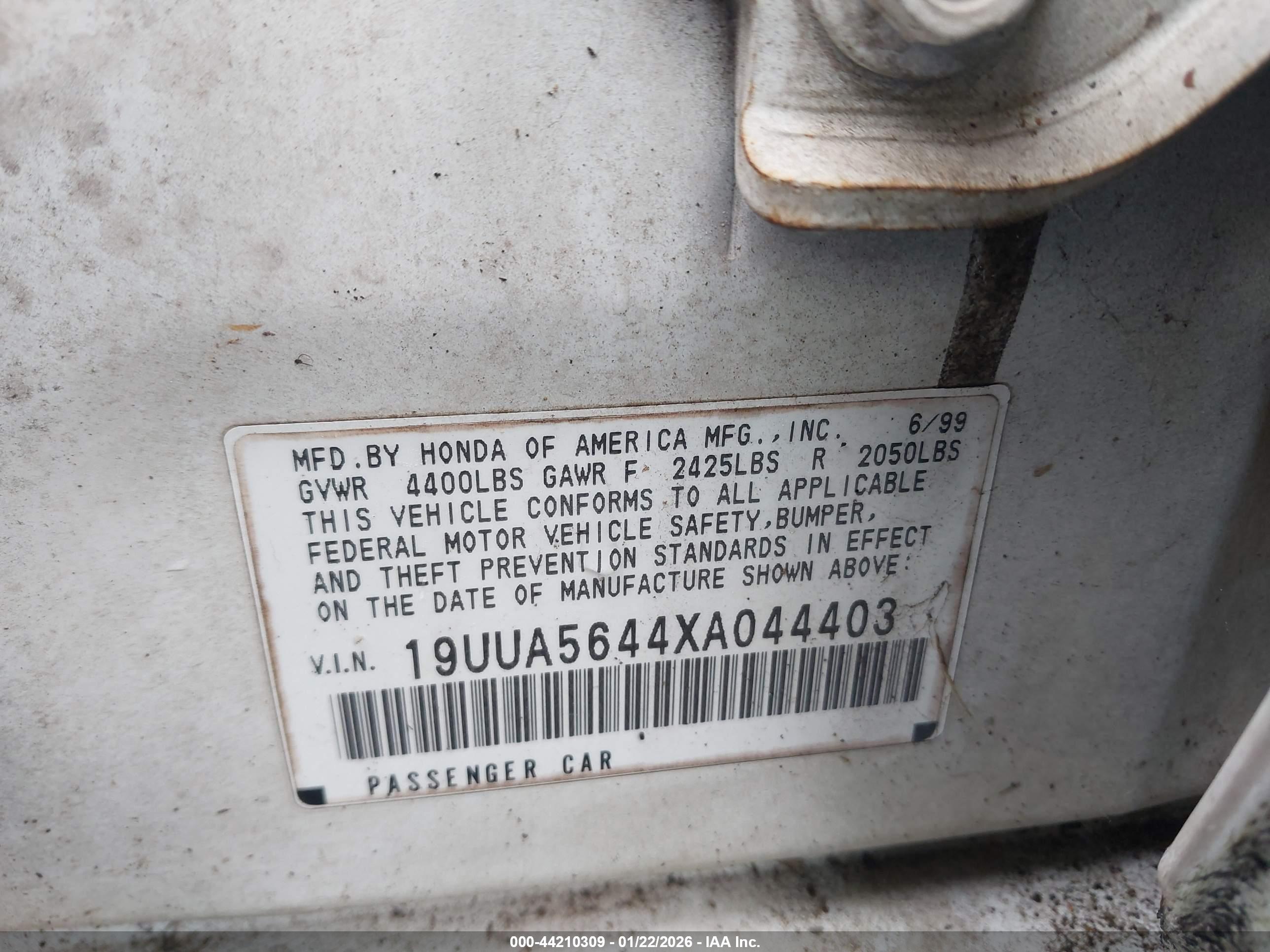 ACURA TL image 9