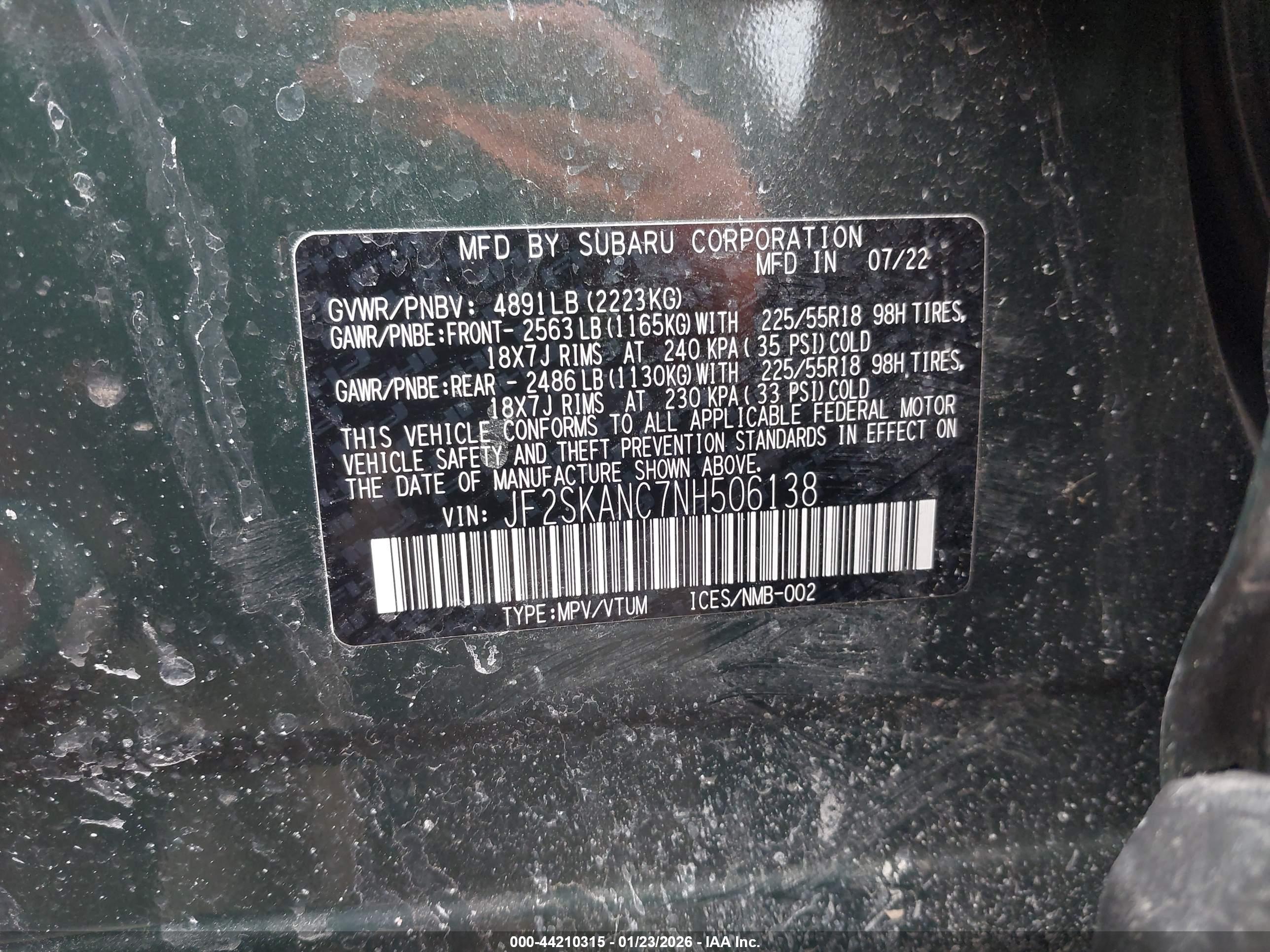 SUBARU FORESTER image 9