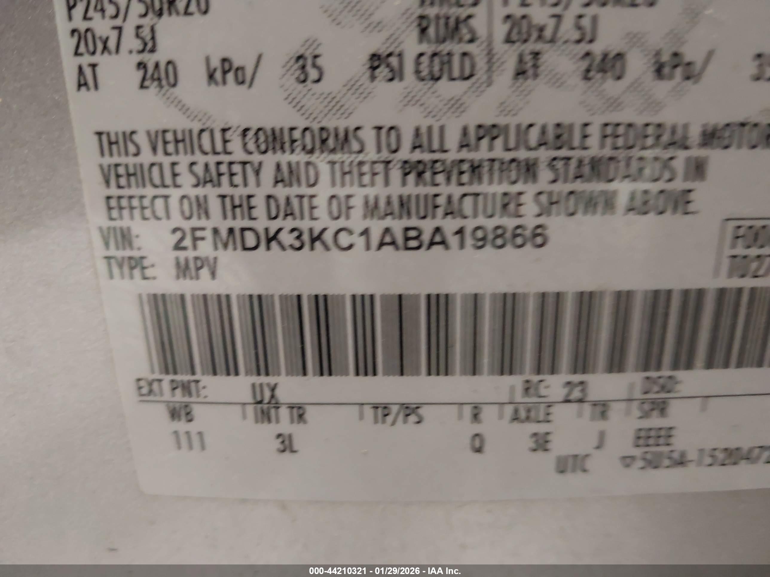 FORD EDGE image 9