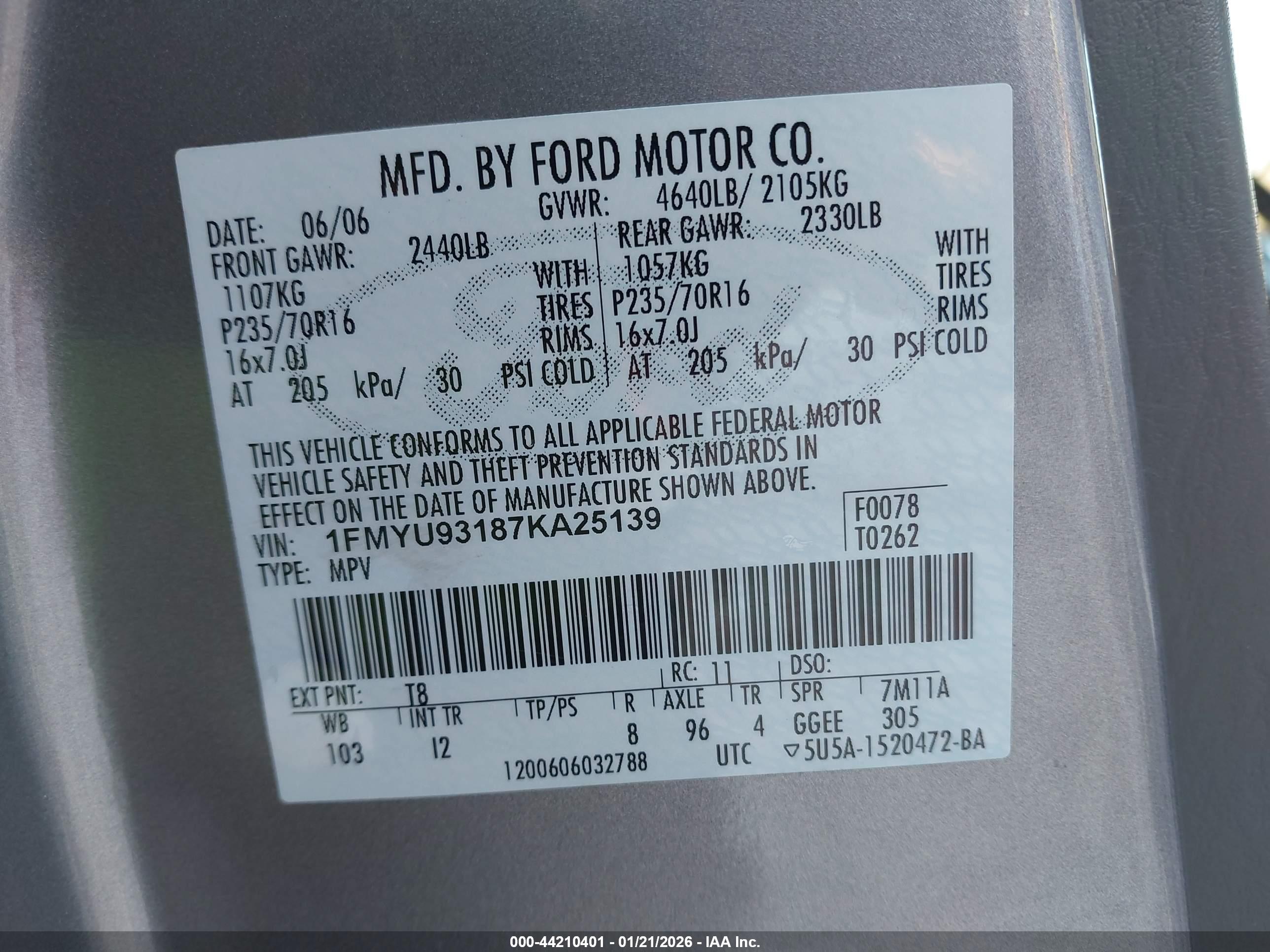 FORD ESCAPE image 9