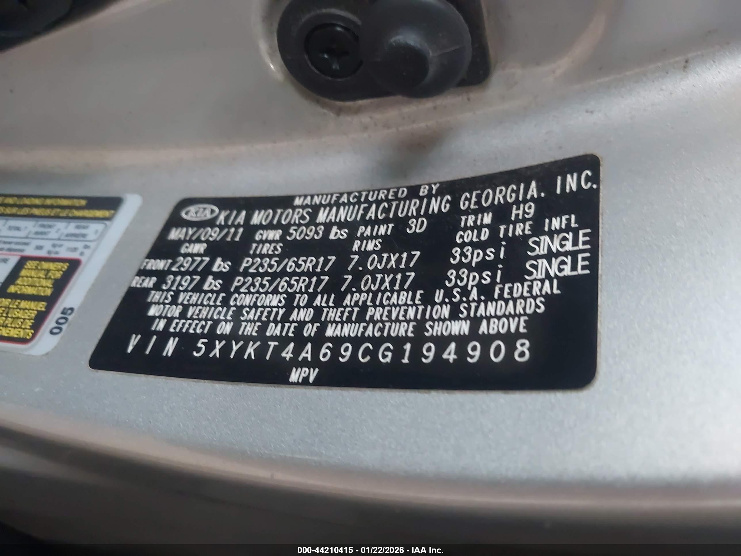 KIA SORENTO image 9