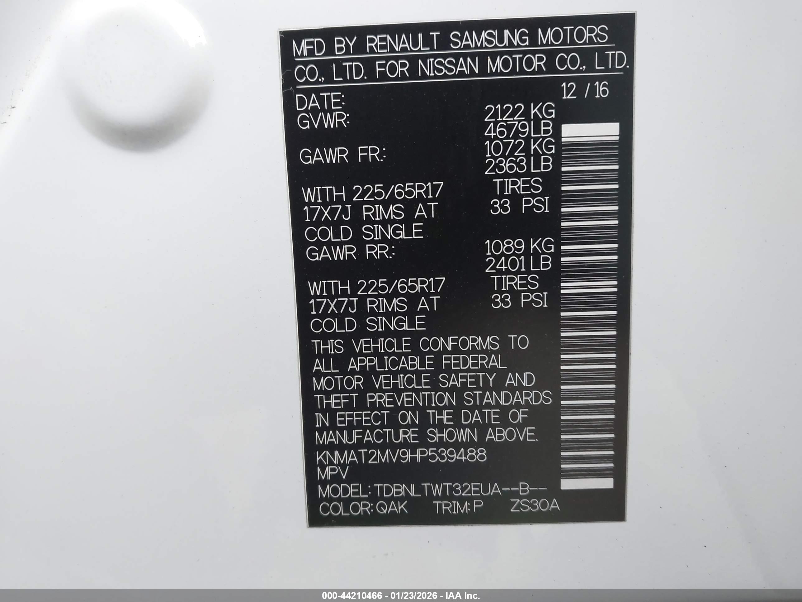 NISSAN ROGUE image 9