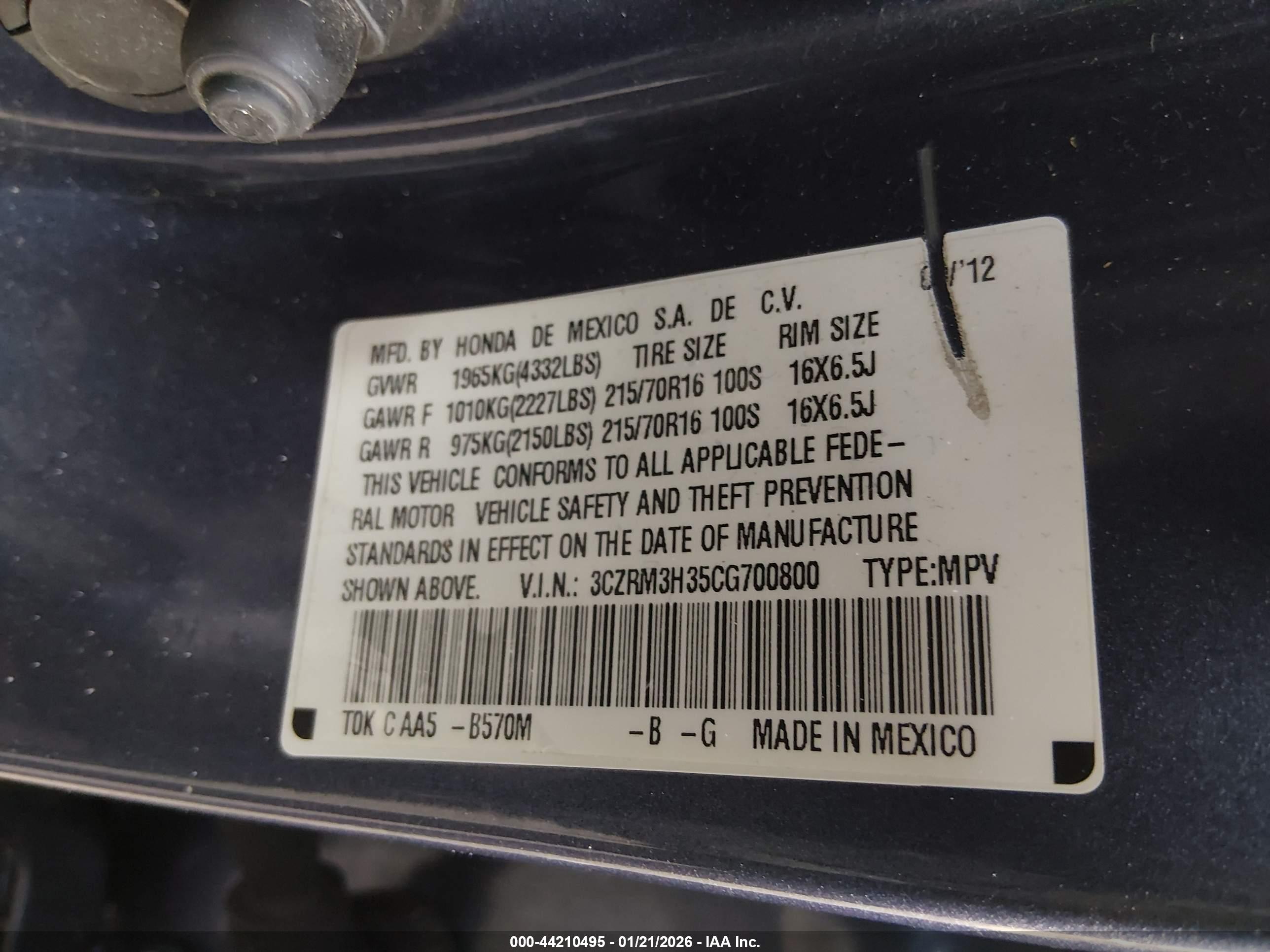 HONDA CR-V image 9