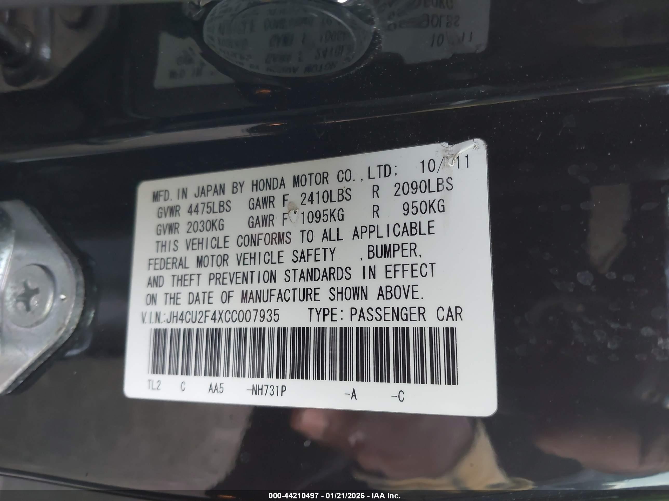 ACURA TSX image 9