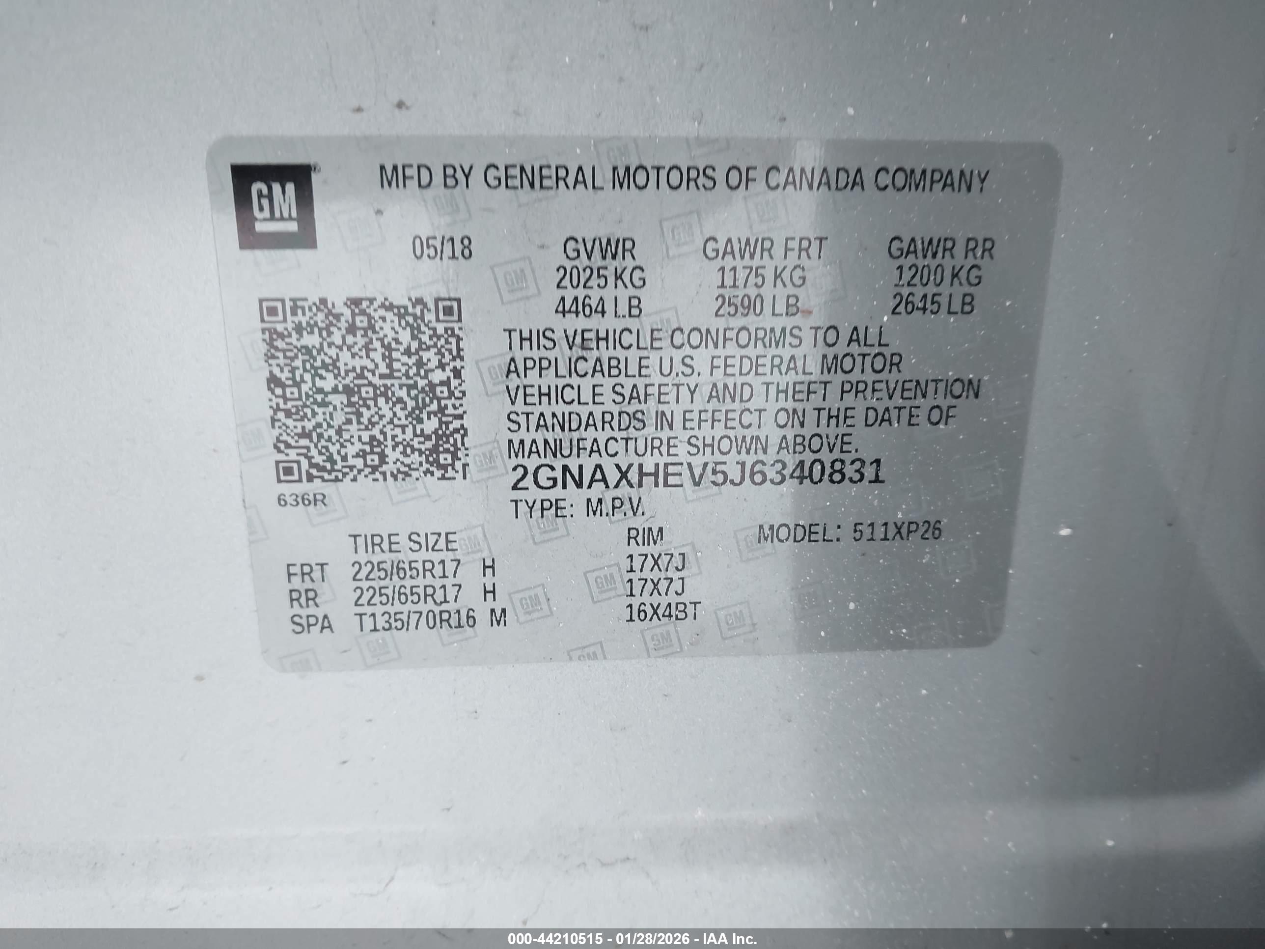 CHEVROLET EQUINOX image 9