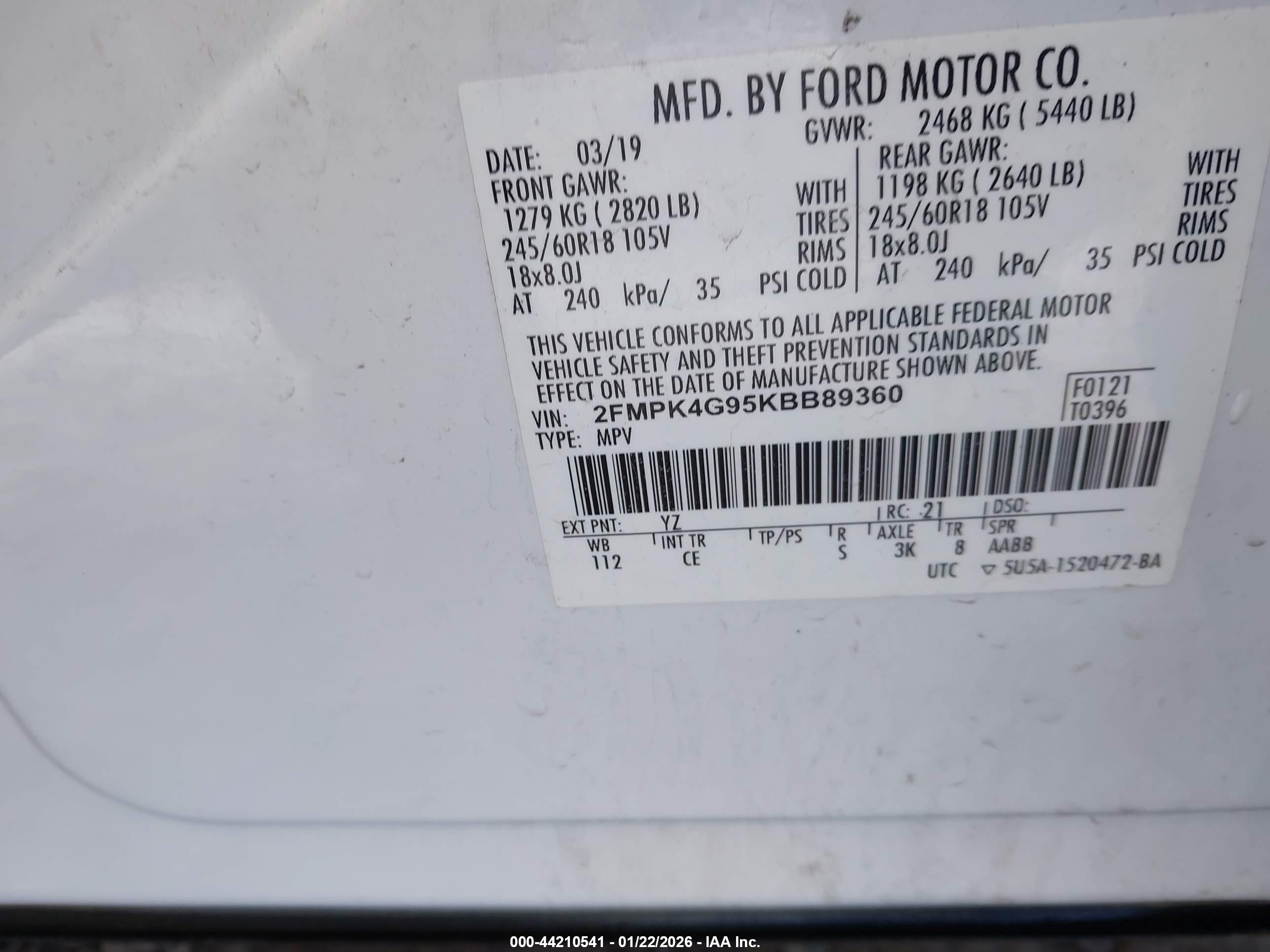 FORD EDGE image 9