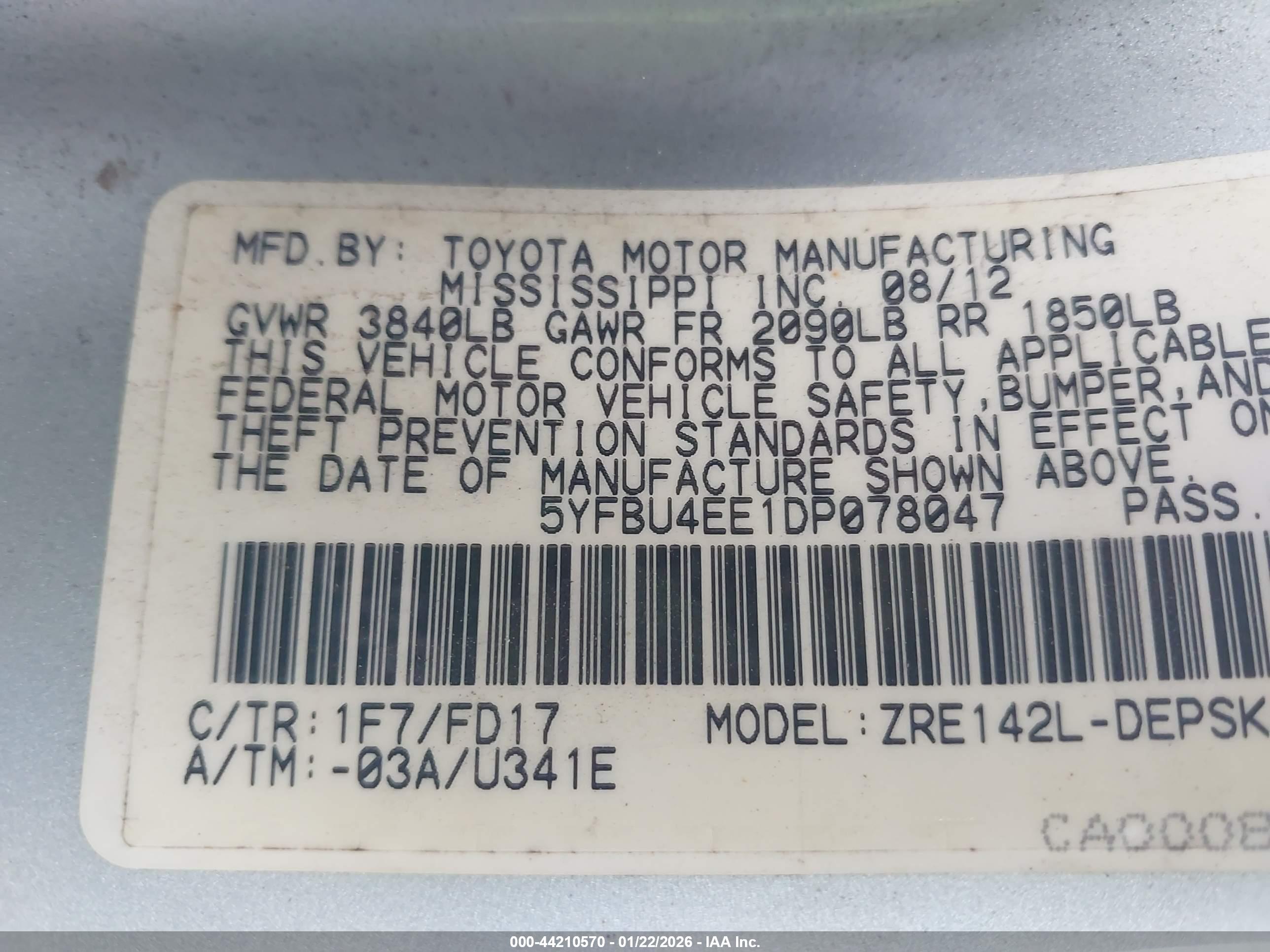 TOYOTA COROLLA image 9