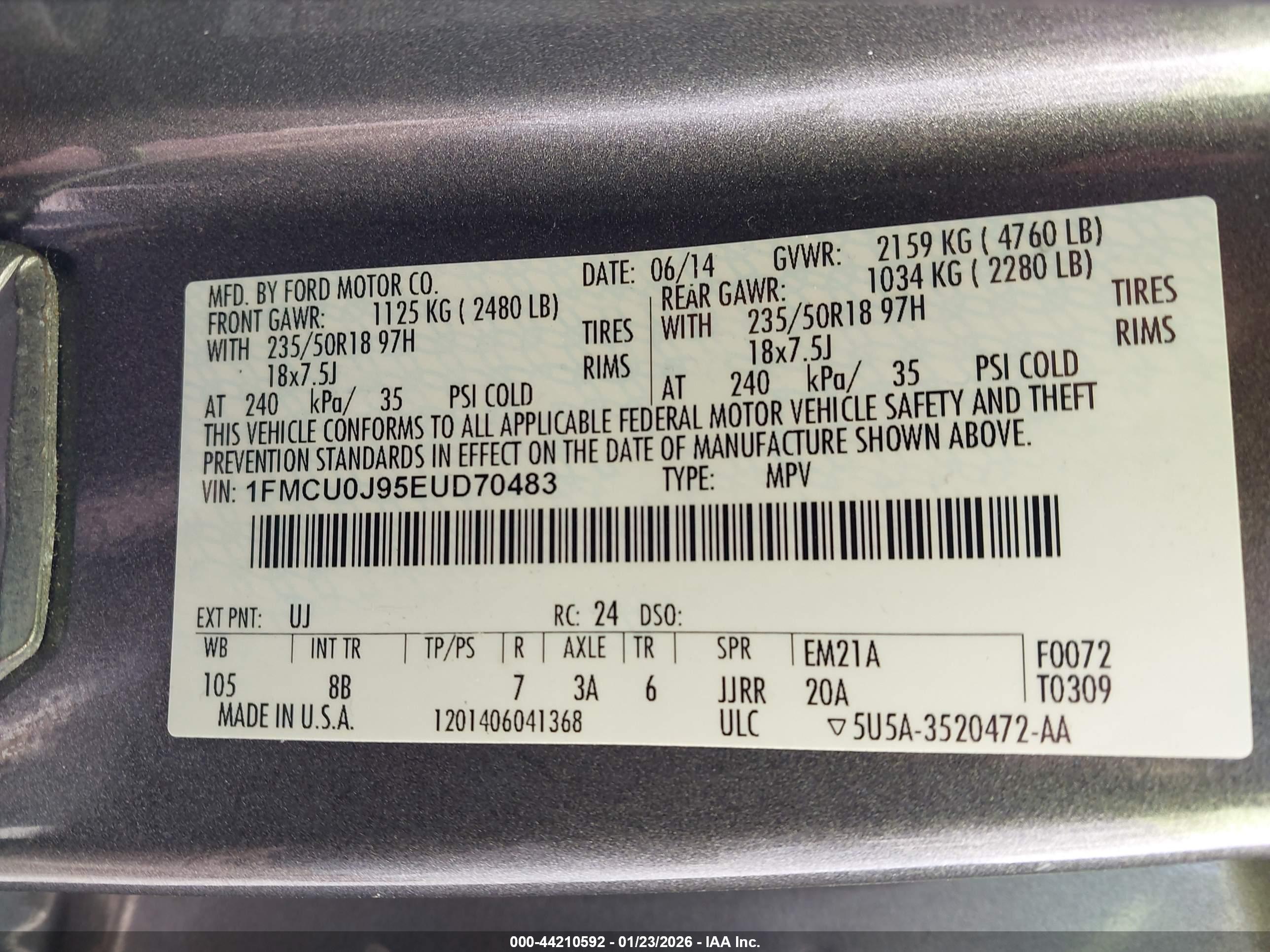 FORD ESCAPE image 9
