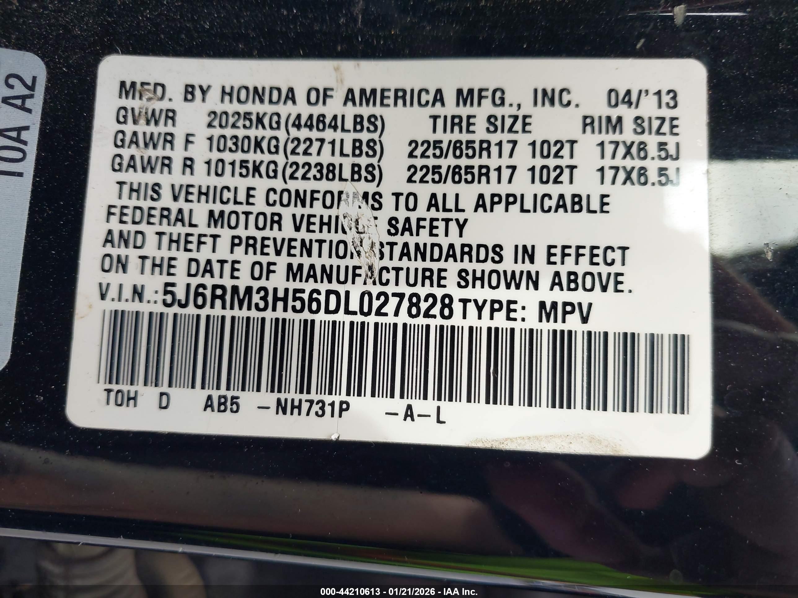 HONDA CR-V image 9