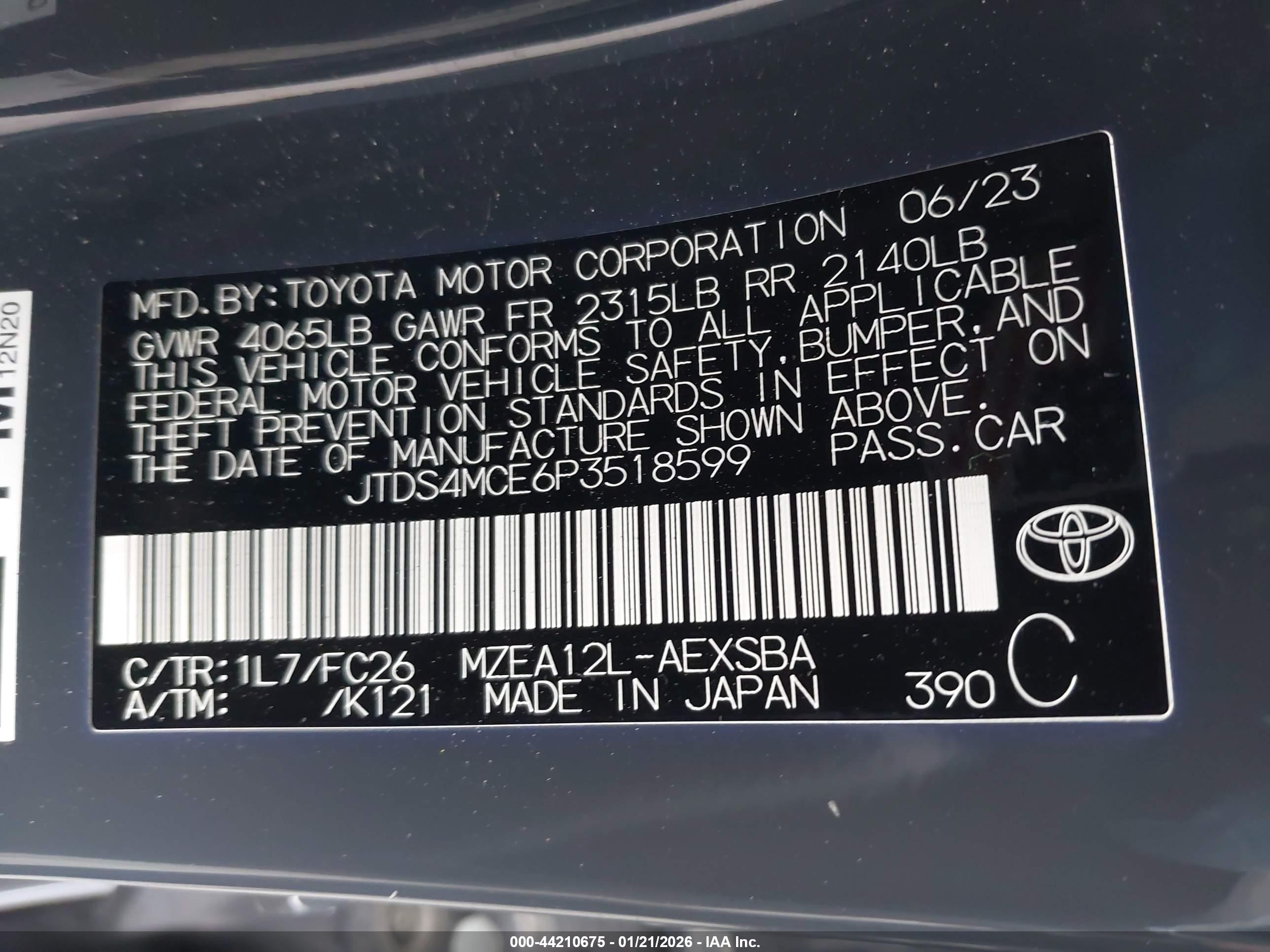 TOYOTA COROLLA image 9