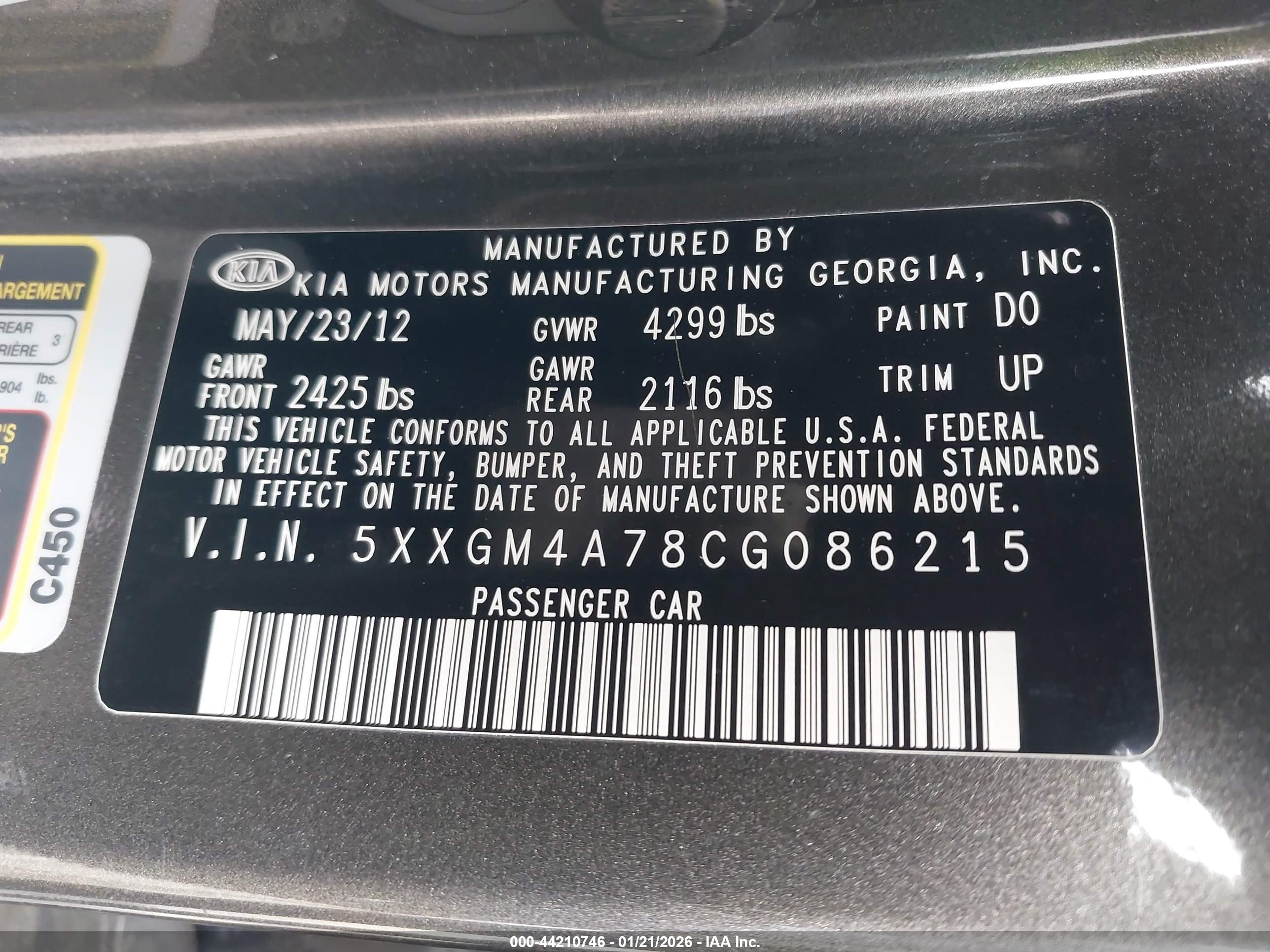 KIA OPTIMA image 9