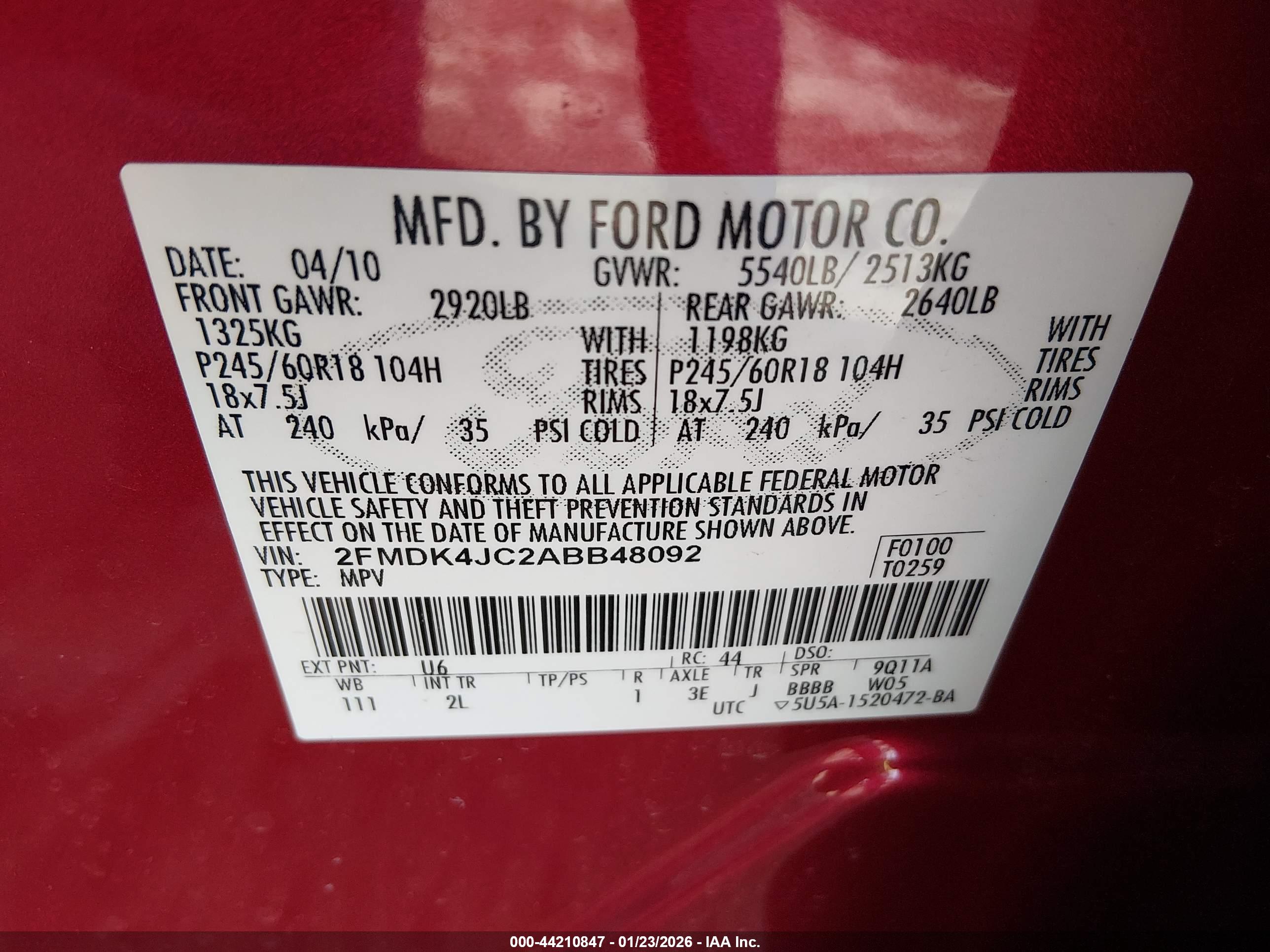FORD EDGE image 9