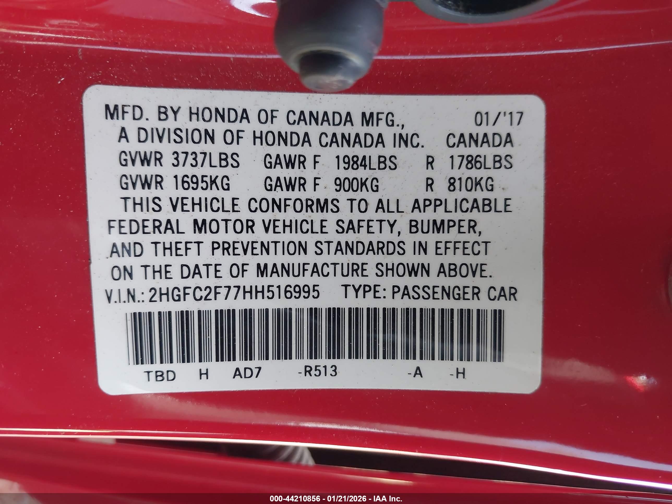 HONDA CIVIC image 9