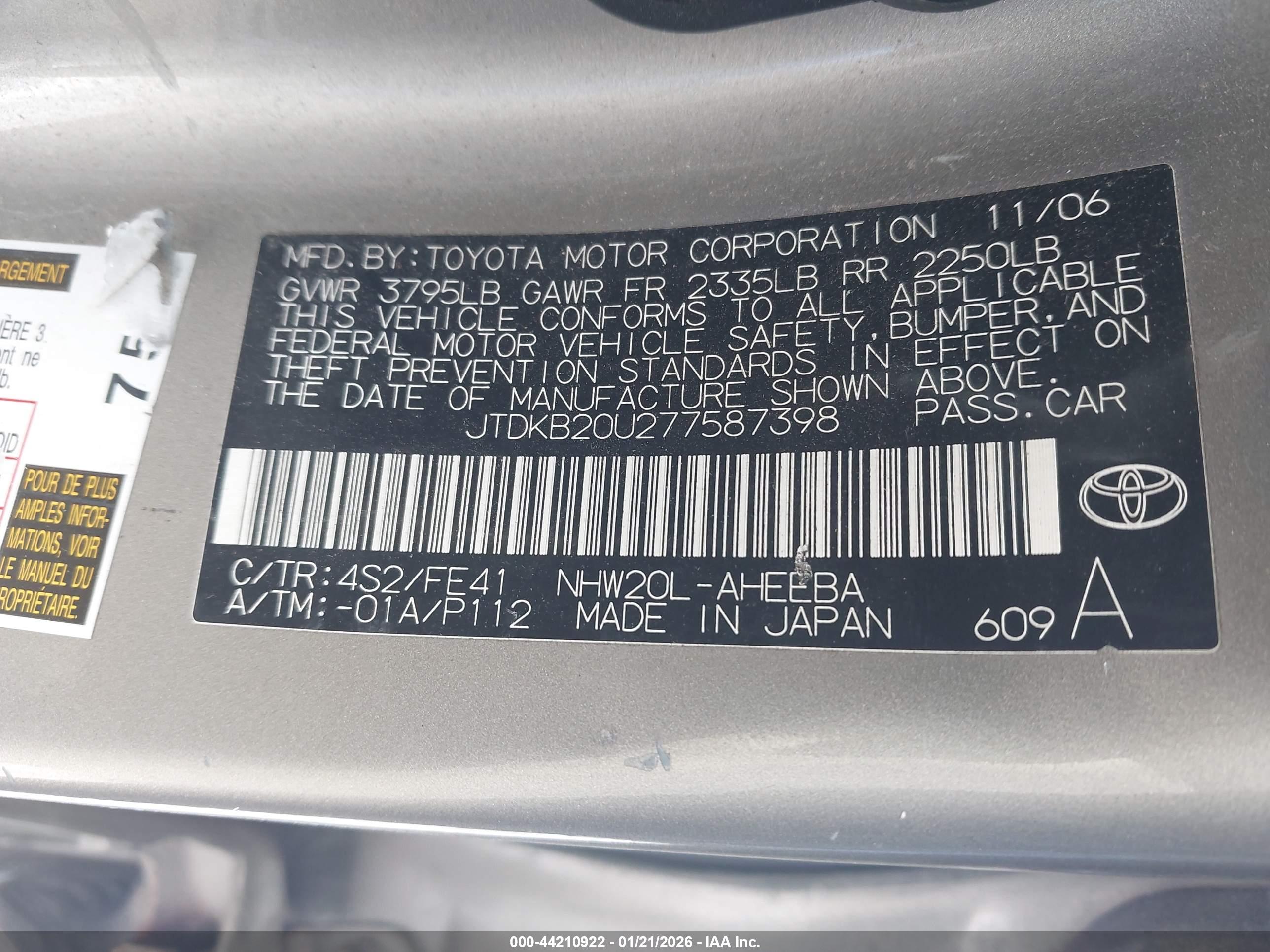 TOYOTA PRIUS image 9