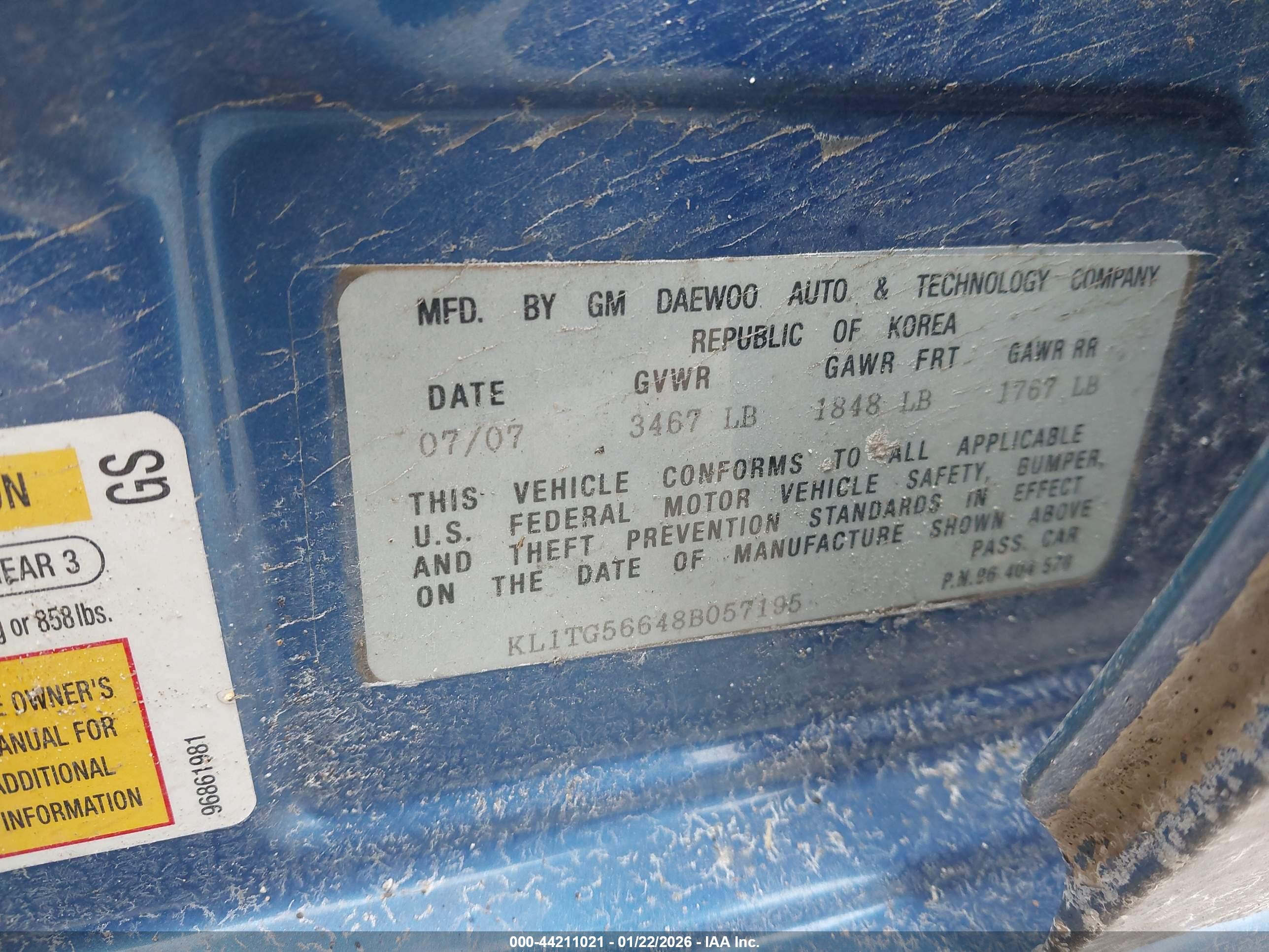 CHEVROLET AVEO image 9