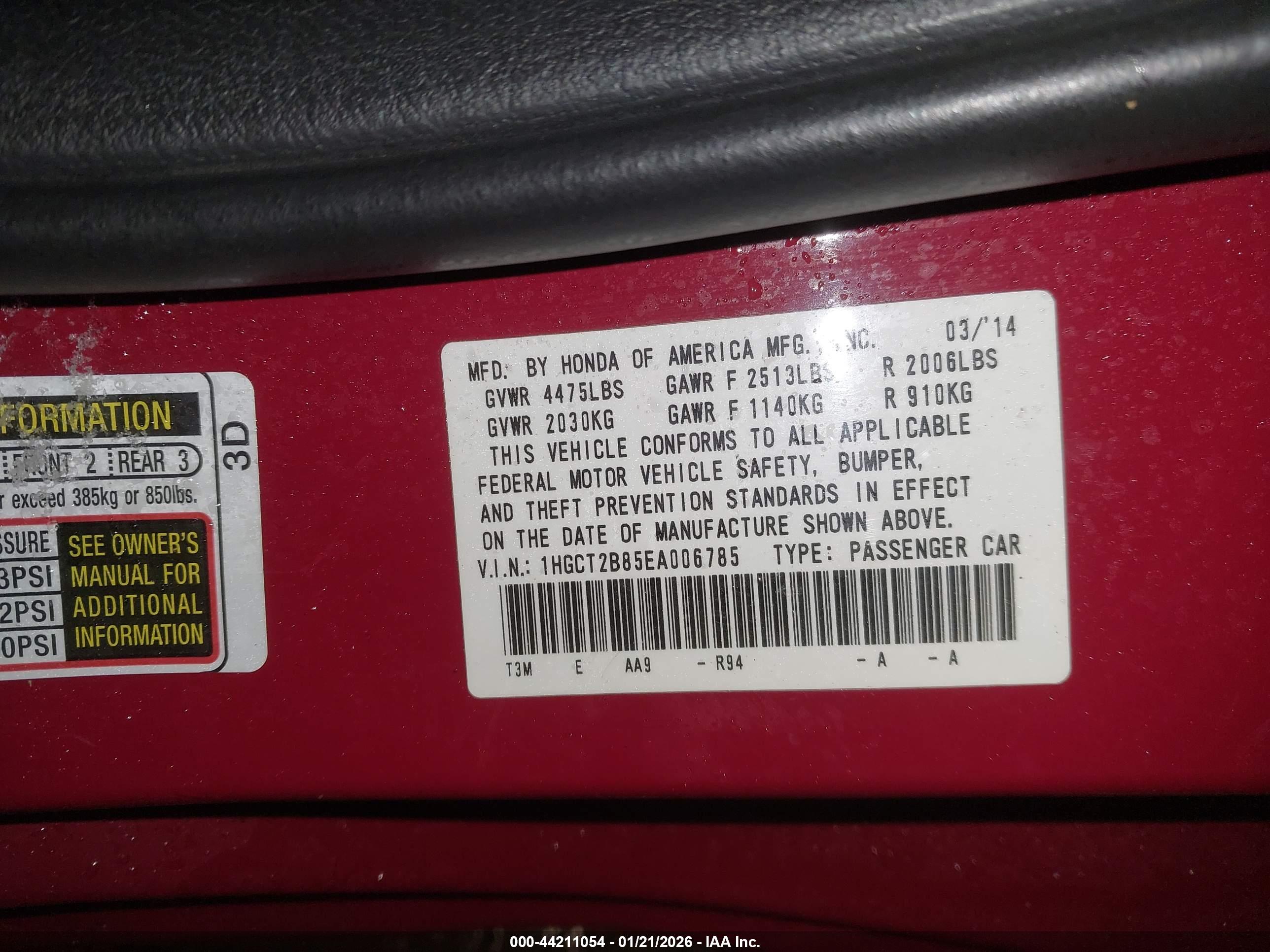 HONDA ACCORD image 9