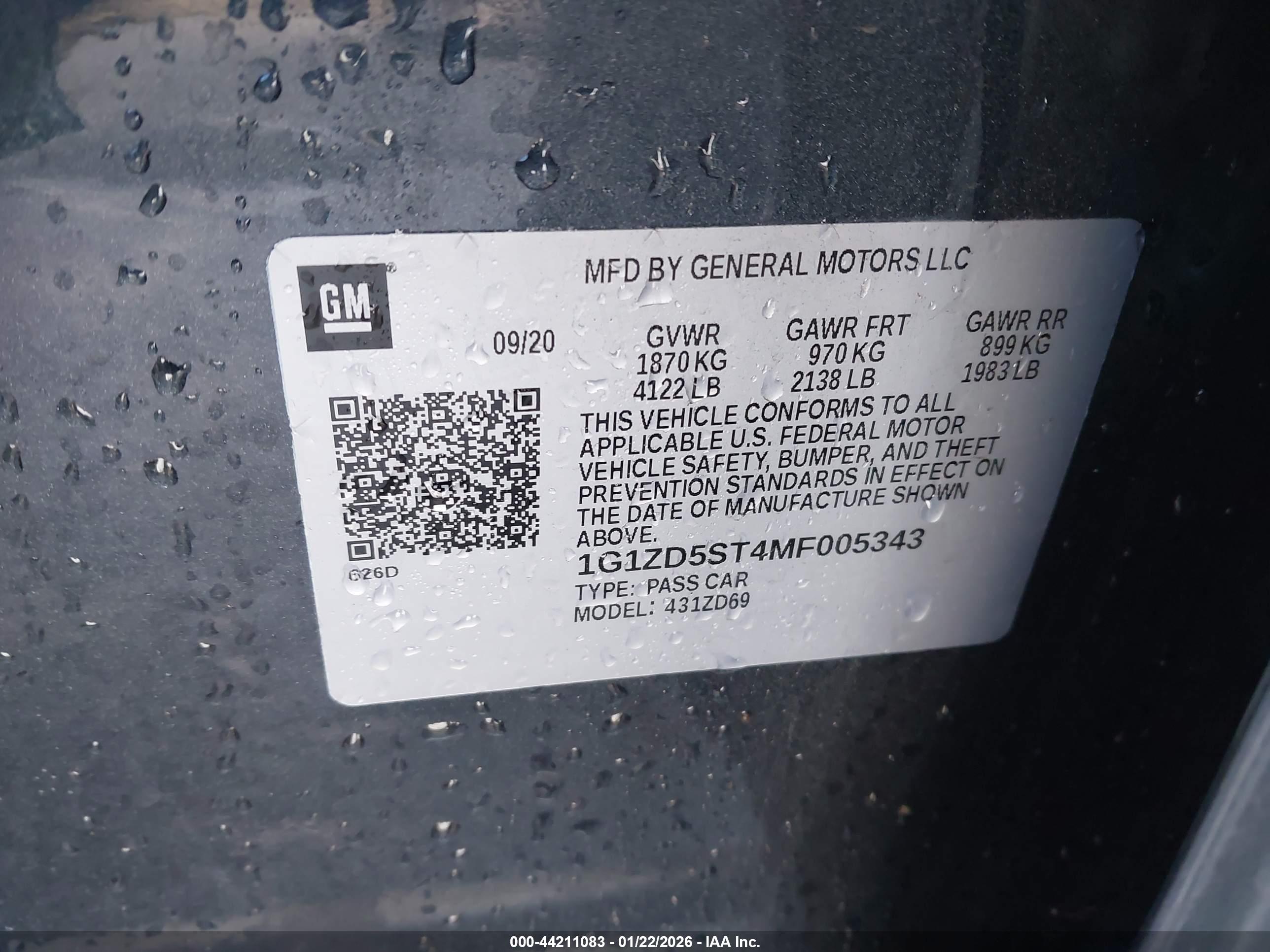CHEVROLET MALIBU image 9
