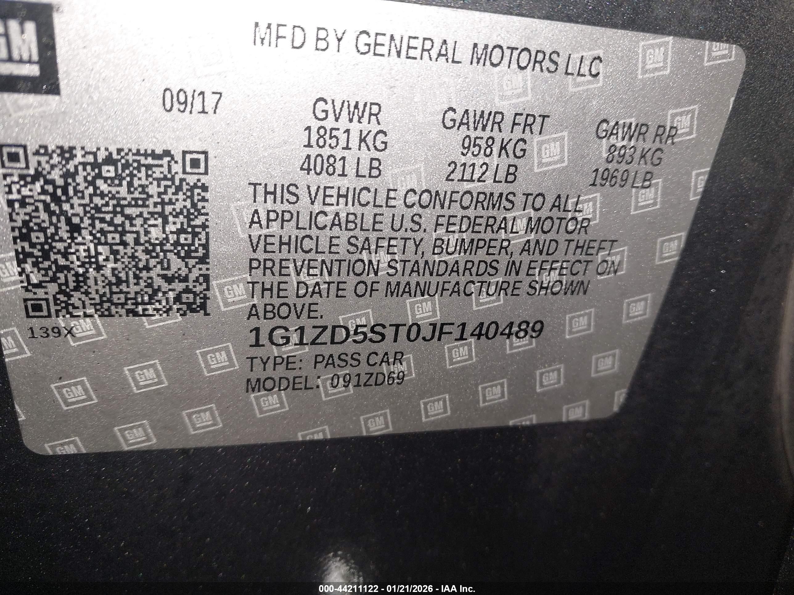 CHEVROLET MALIBU image 9