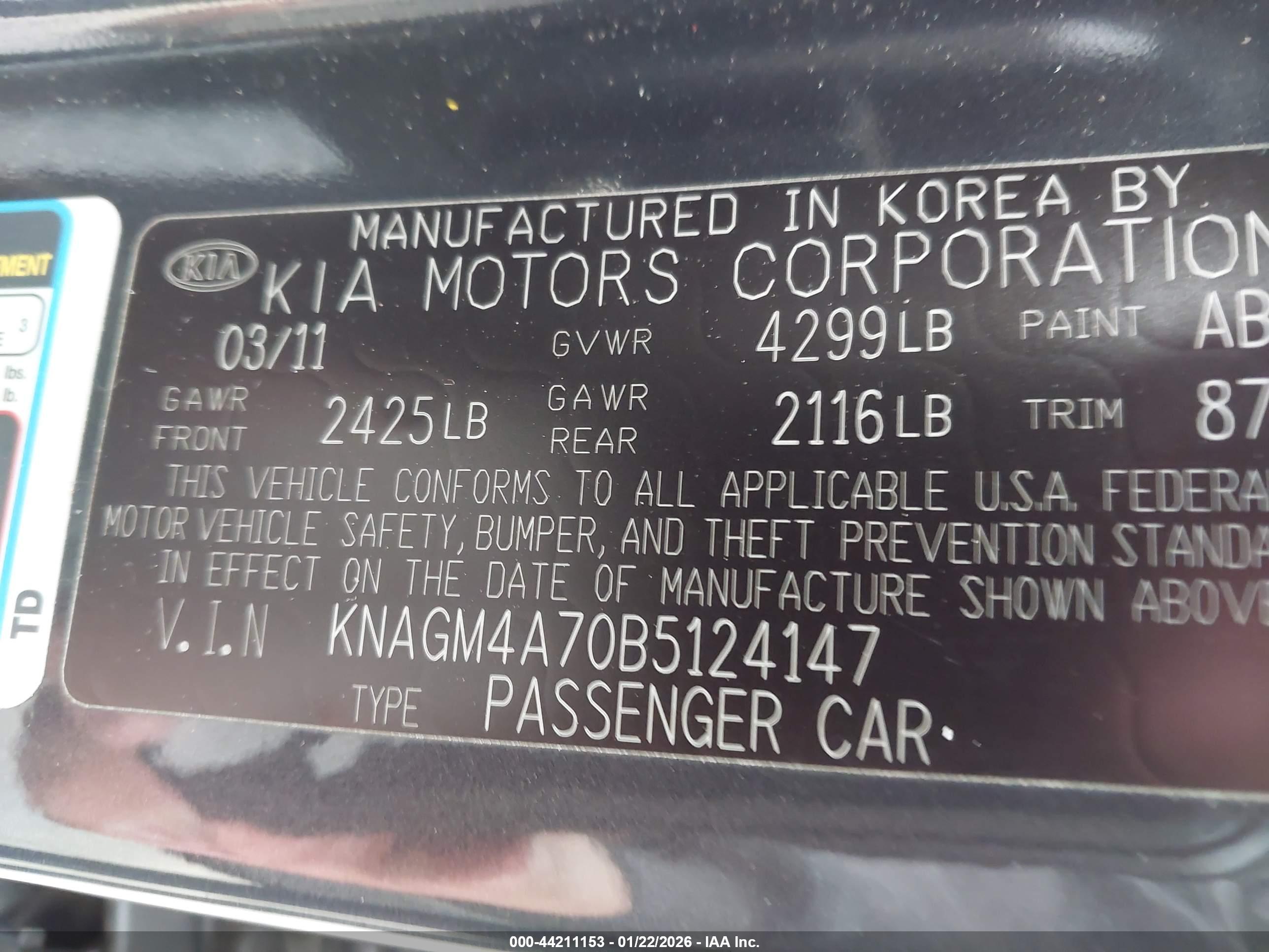 KIA OPTIMA image 9