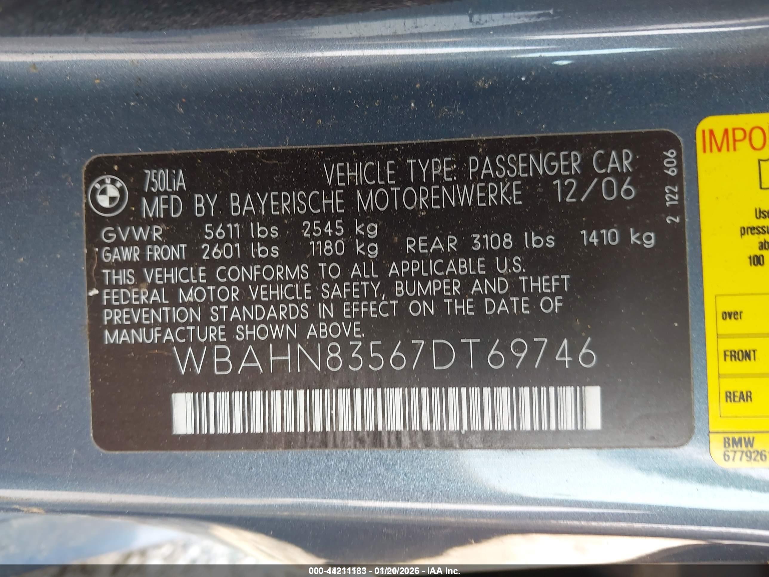 BMW 750LI image 9