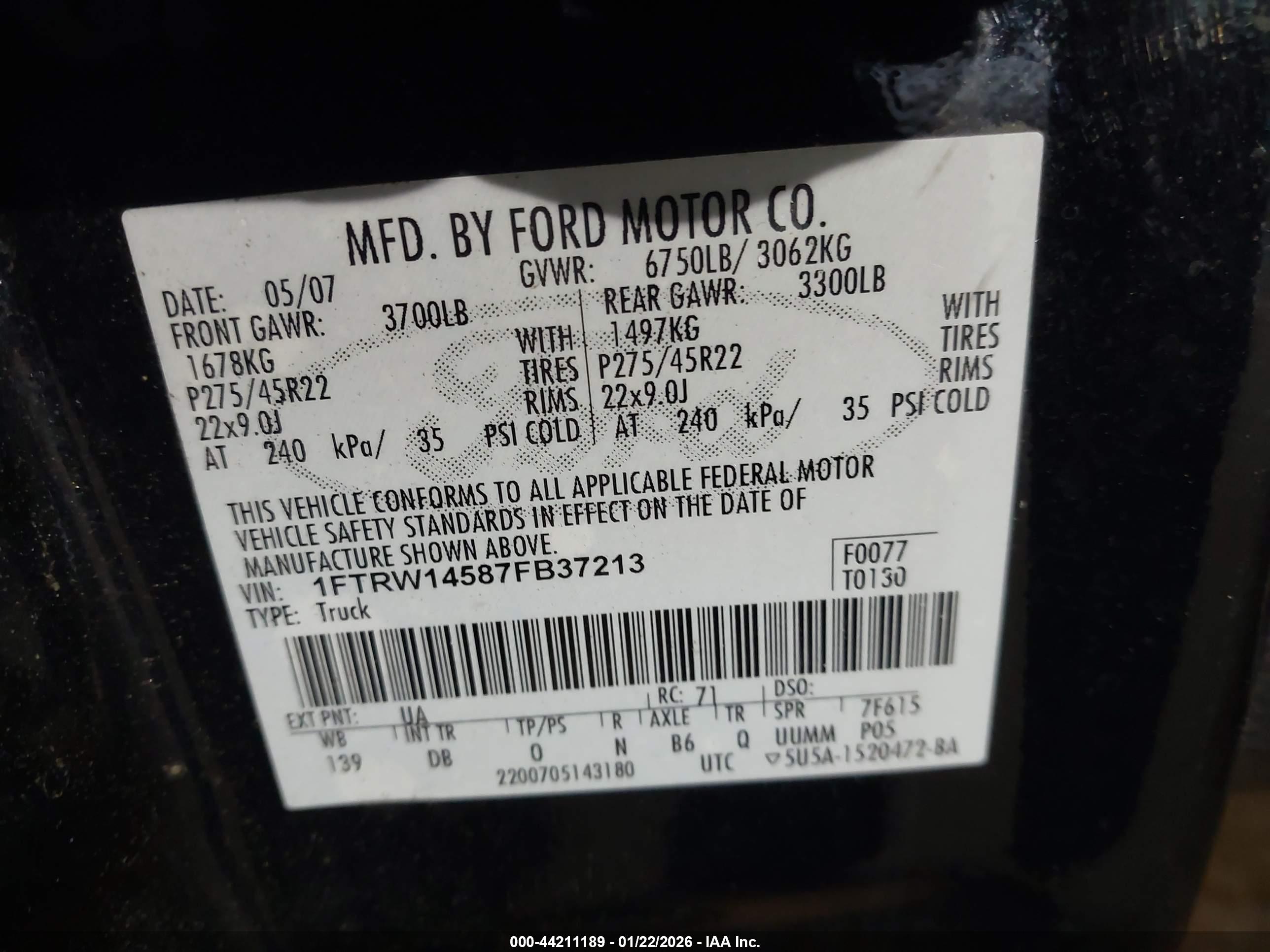 FORD F-150 image 9