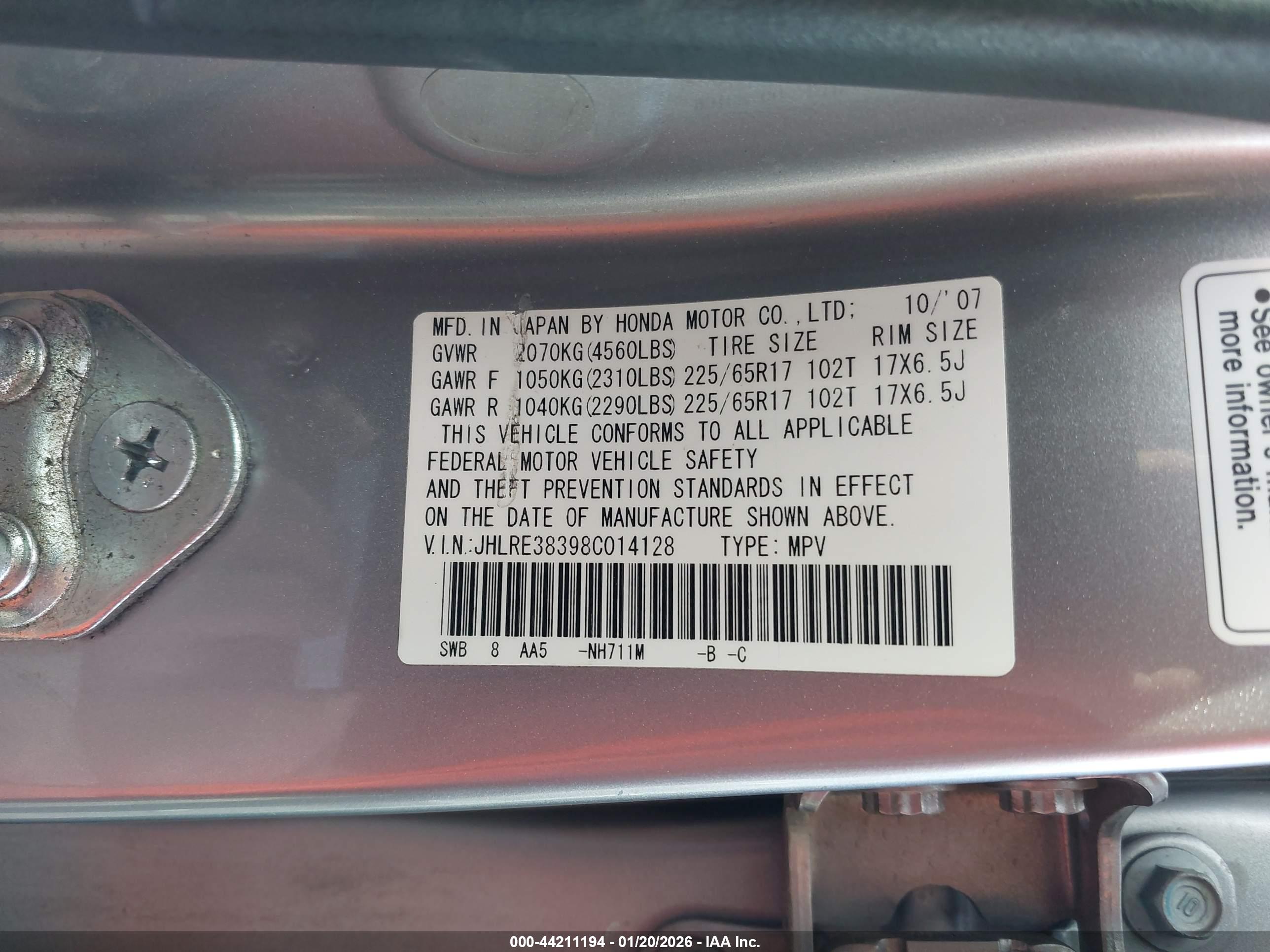 HONDA CR-V image 9